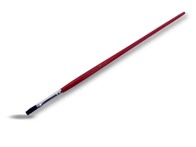 kibros-brosse-plate-n-10-pinceau-plat-martre-manche-long-x1 image 1