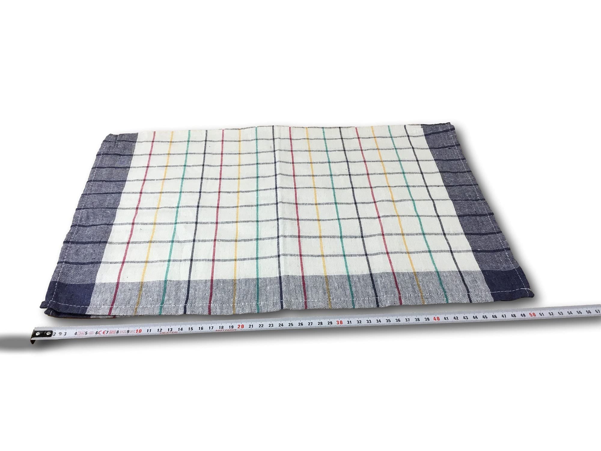 kibros-m-nage-maison-torchon-carreaux-coton-50x70-cm-lot-12-doux image 4