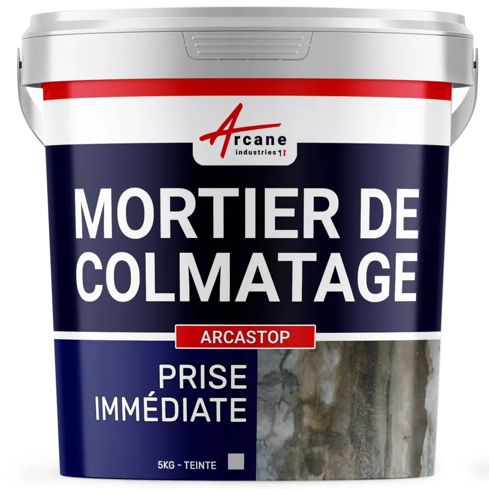 arcane-arcacim-arcastop-mortier-fuite-prise-rapide-5-kg image 1