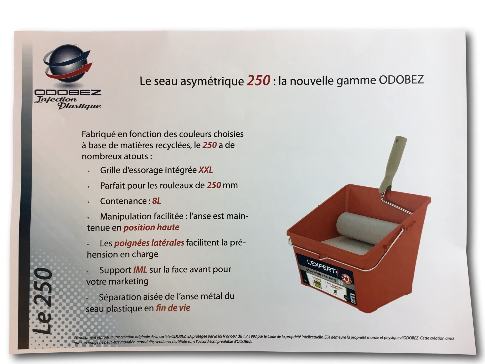 kibros-seau-peinture-expert-250-bac-asym-trique-8-l-l-unit image 7