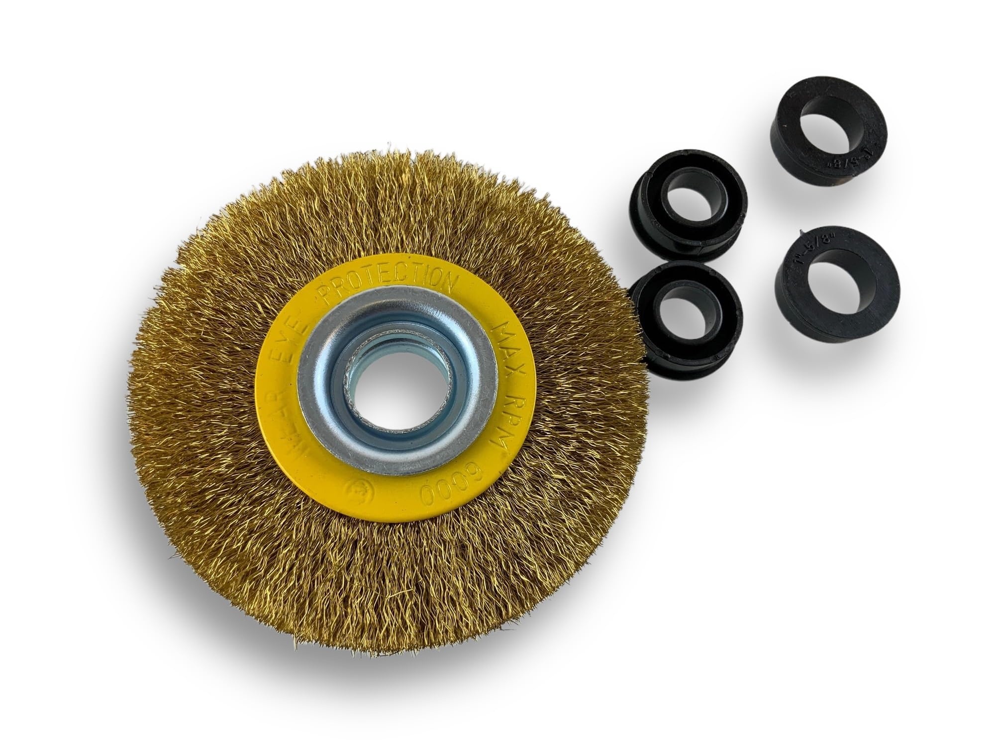 kibros-brosse-circulaire-touret-laiton-100-mm-1-rang-fil-souple image 8