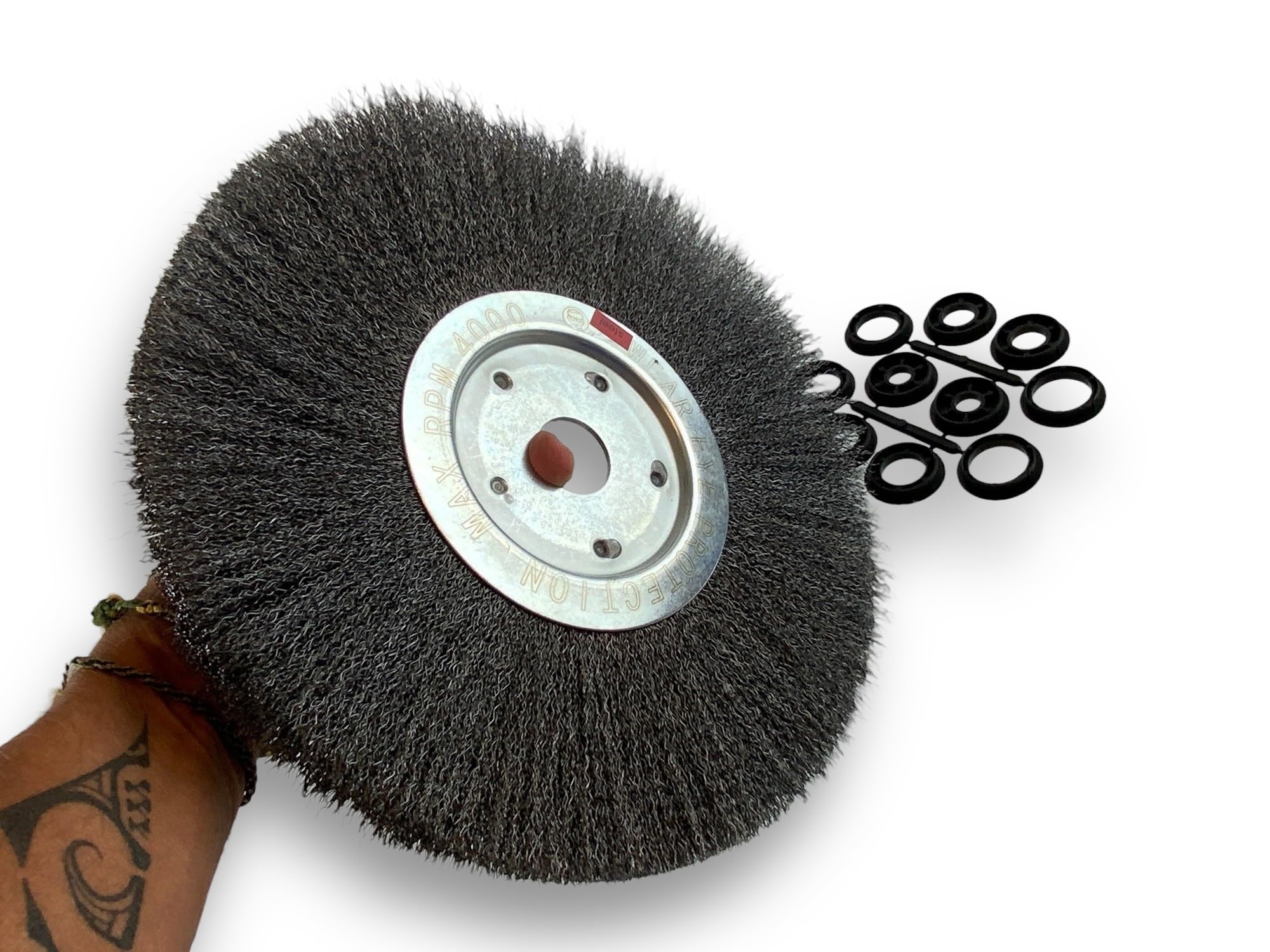 kibros-brosses-et-roues-rotatives-brosse-circulaire-300-mm-fil-dur image 3