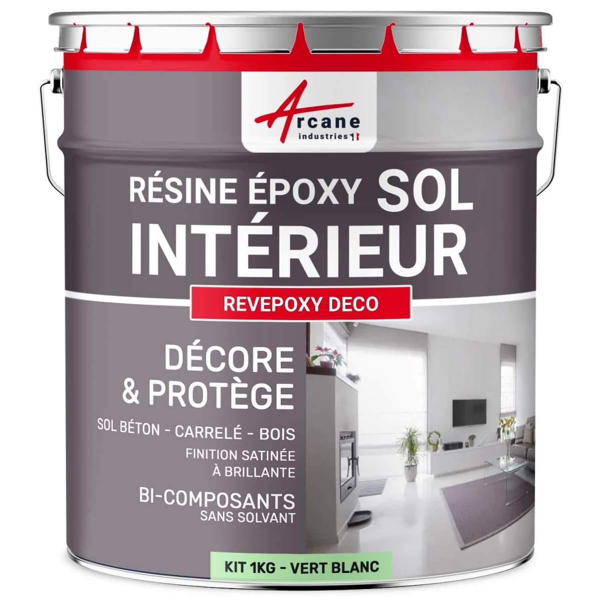 arcane-arcapoxy-peinture-poxy-sol-1-kg-beige-gris-ral-1019 image 8