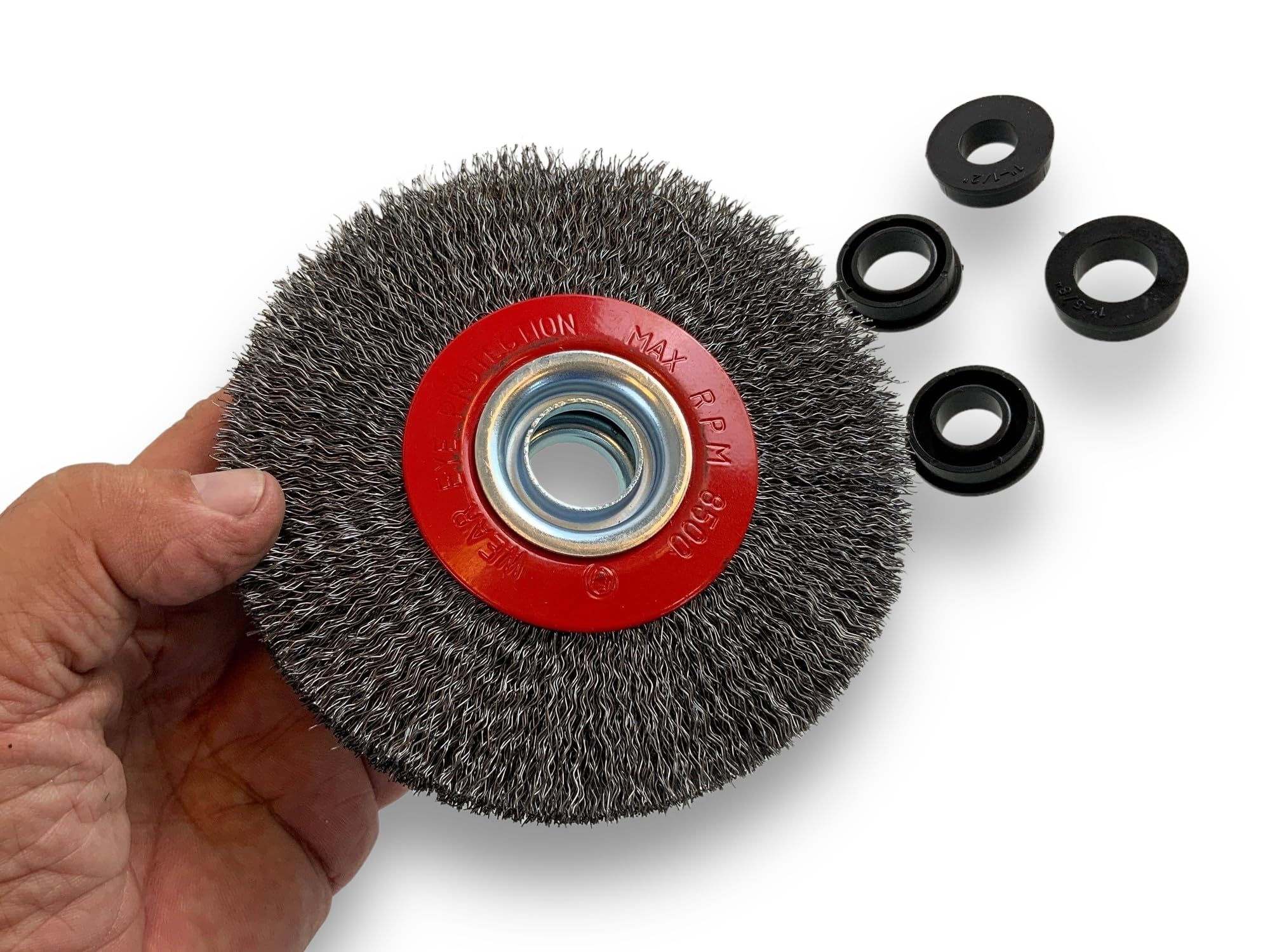 kibros-brosse-circulaire-acier-dur-125-mm-3-rangs-x1 image 3