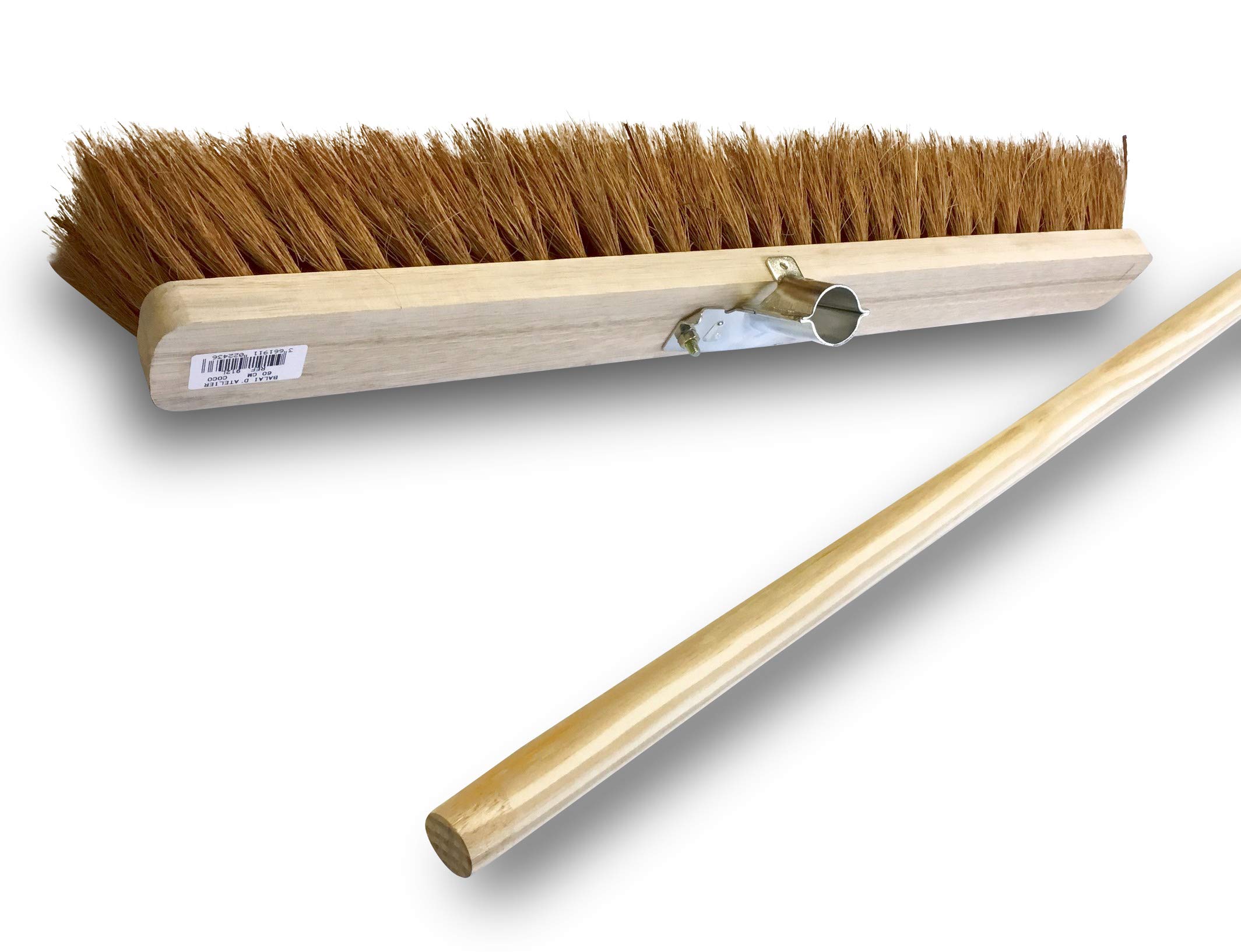 kibros-balai-cantonnier-coco-naturel-60-cm-avec-manche image 4