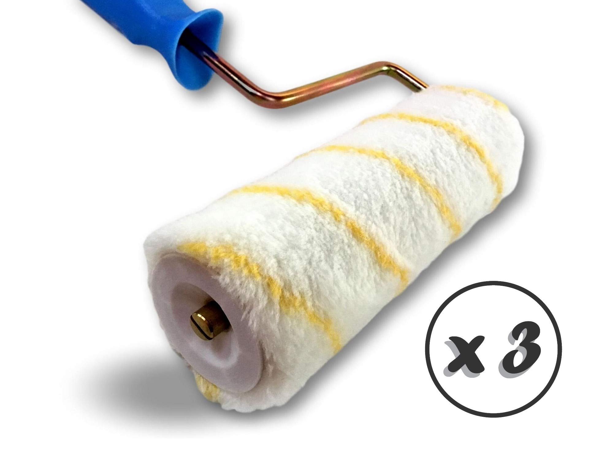 kibros-lot-3-rouleaux-peinture-polyamide-180-mm image 3