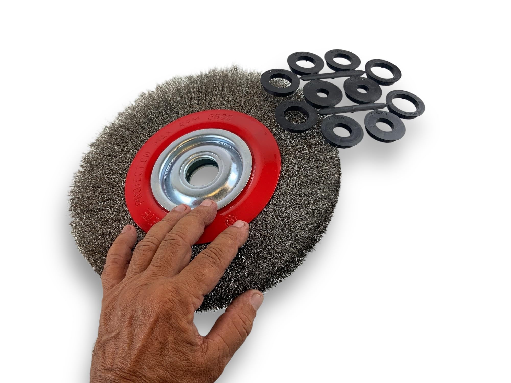 kibros-brosse-circulaire-touret-inox-250-mm-2-rangs-2 image 4