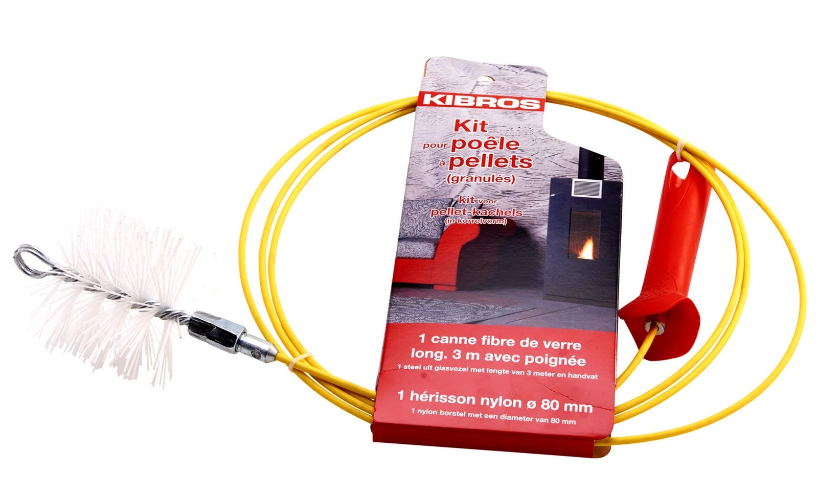kibros-chemin-es-kit-ramonage-po-le-pellet-h-risson-nylon-80-mm image 2