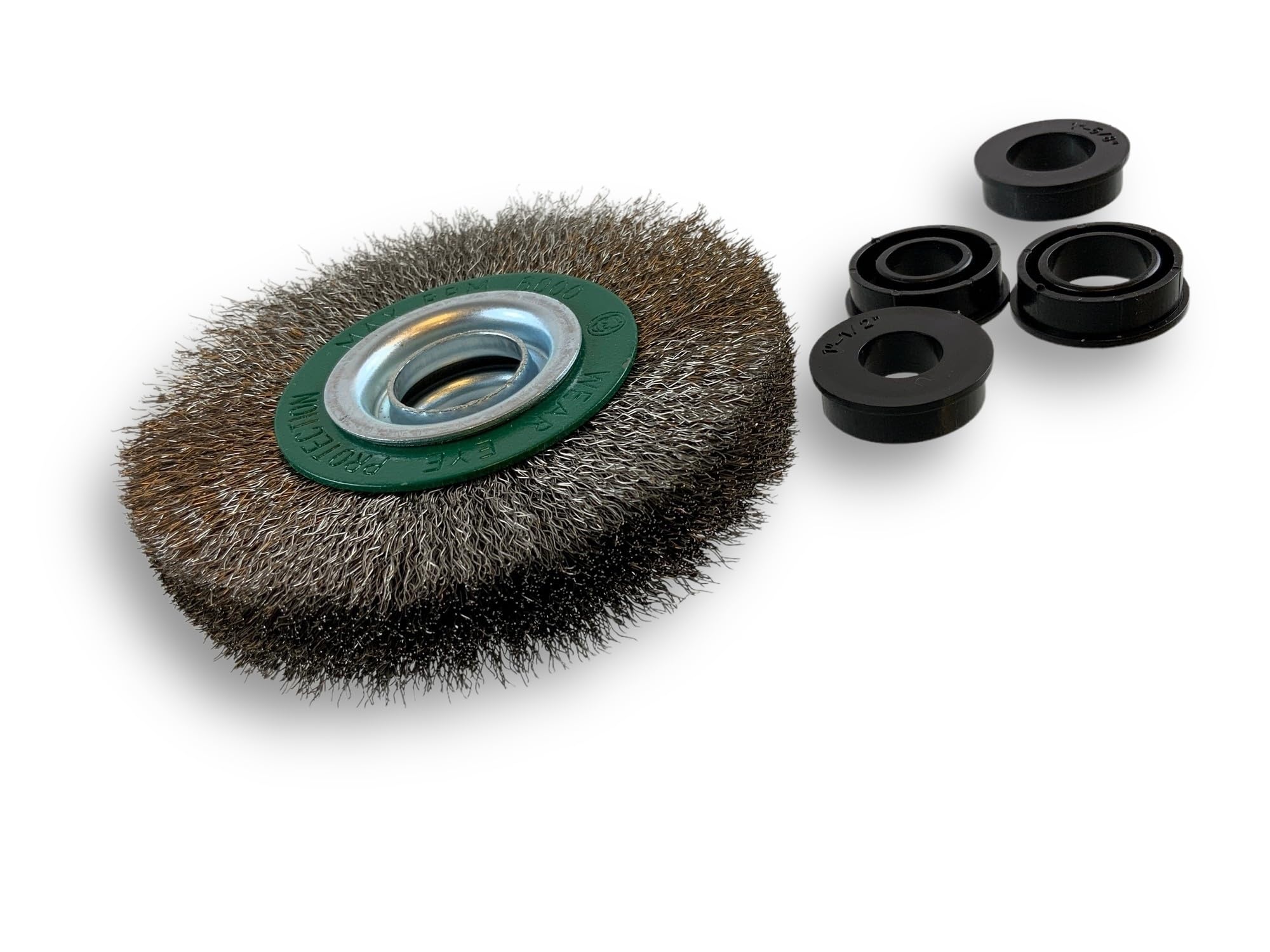 kibros-brosse-circulaire-touret-inox-souple-125-mm-2-rangs image 2