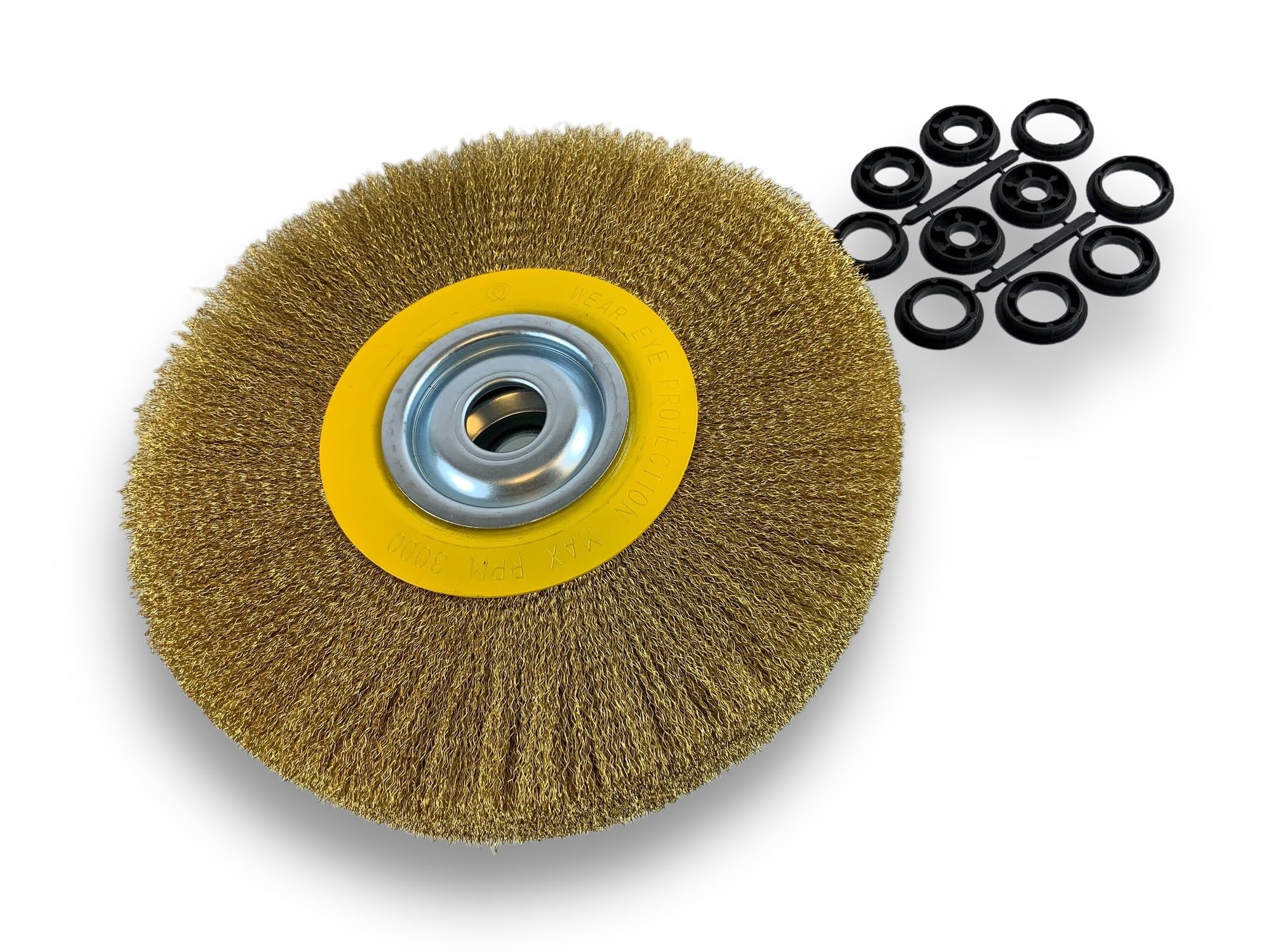 kibros-brosse-circulaire-touret-laiton-dur-300-mm-3-rangs image 1