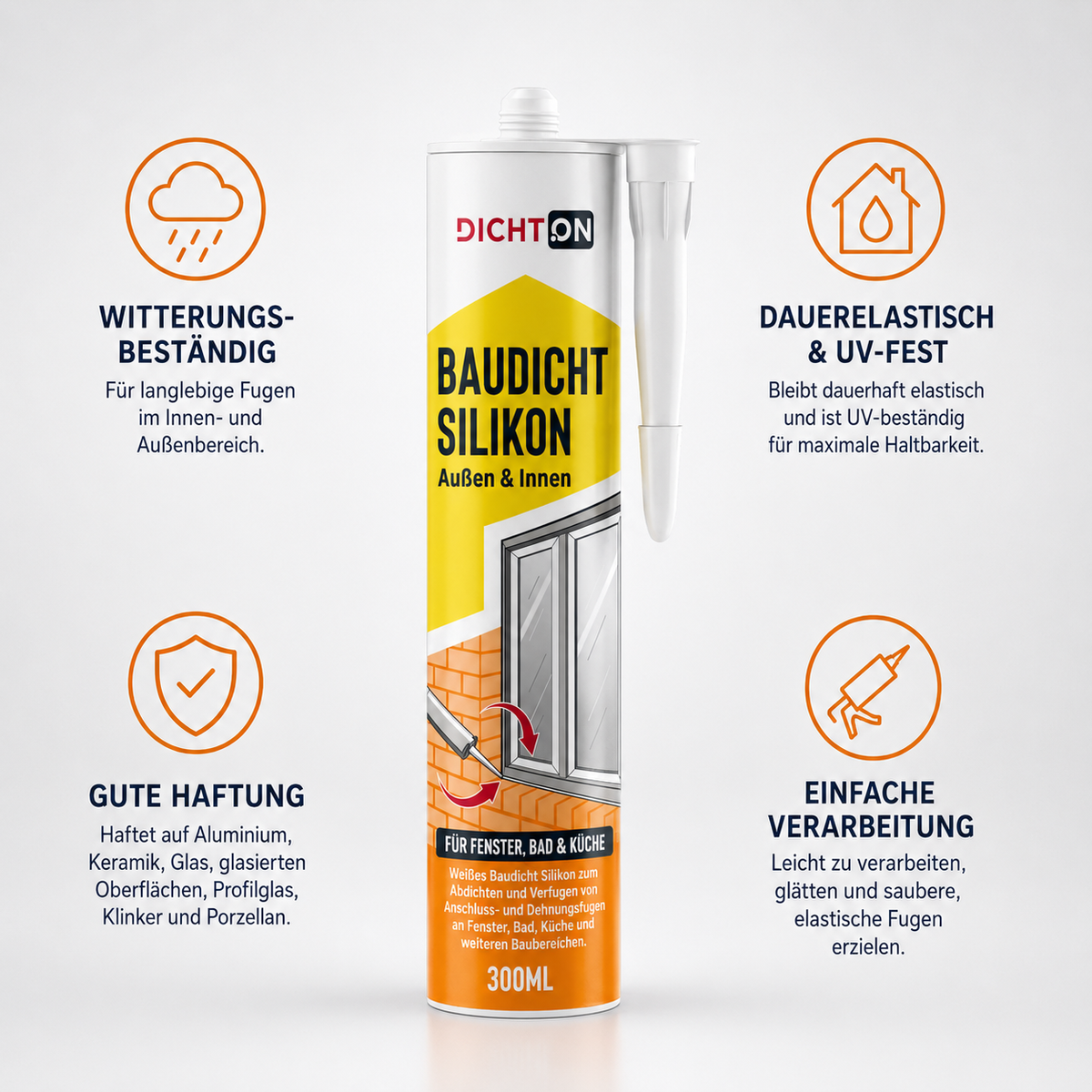 bekateq-d-33w-mastic-silicone-transparent-300-ml image 3
