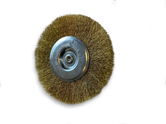 kibros-brosse-circulaire-laiton-souple-100-mm-tige image 1
