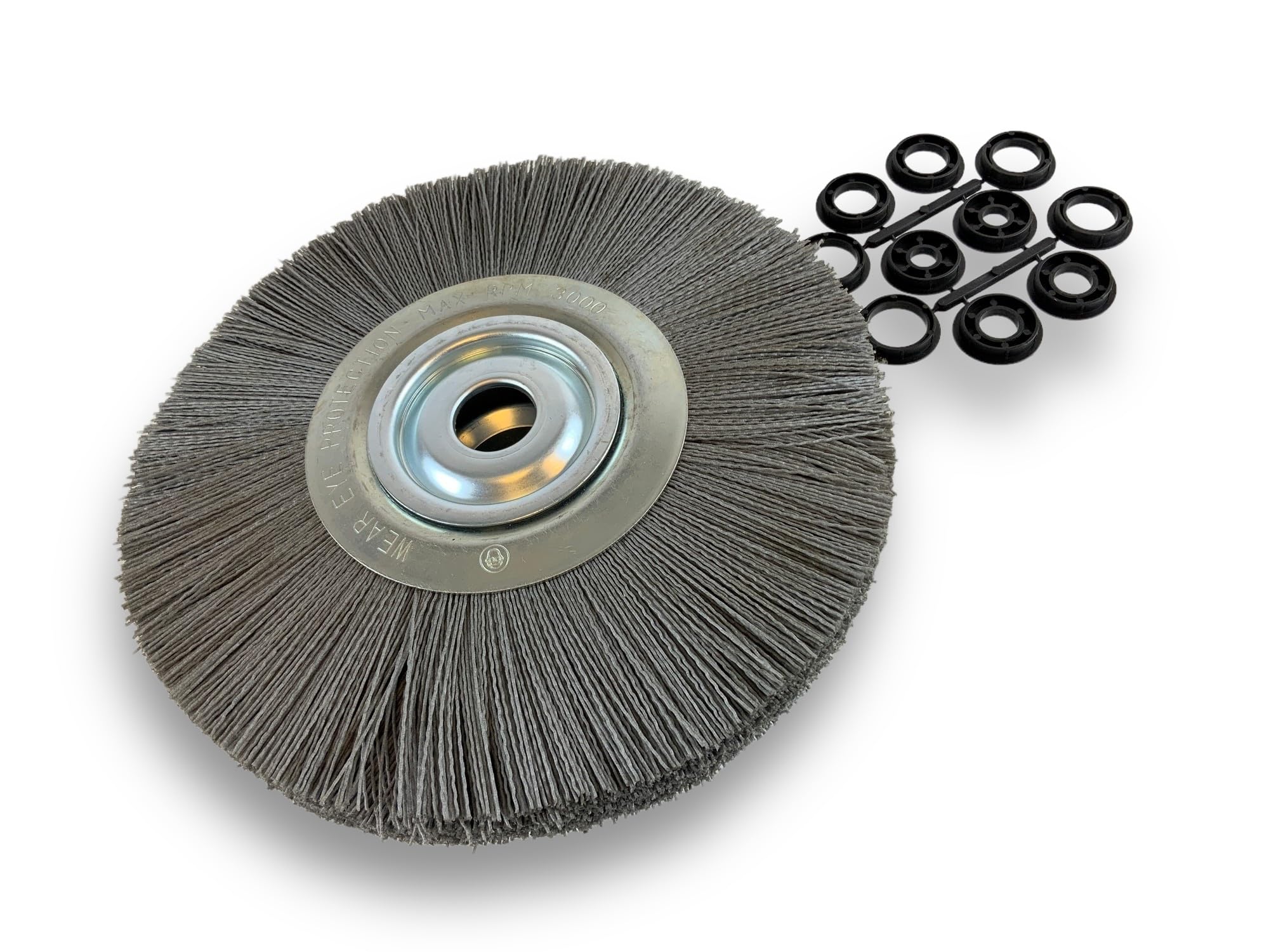 kibros-brosse-circulaire-touret-nylon-grain-120-300-mm-2-rangs image 1