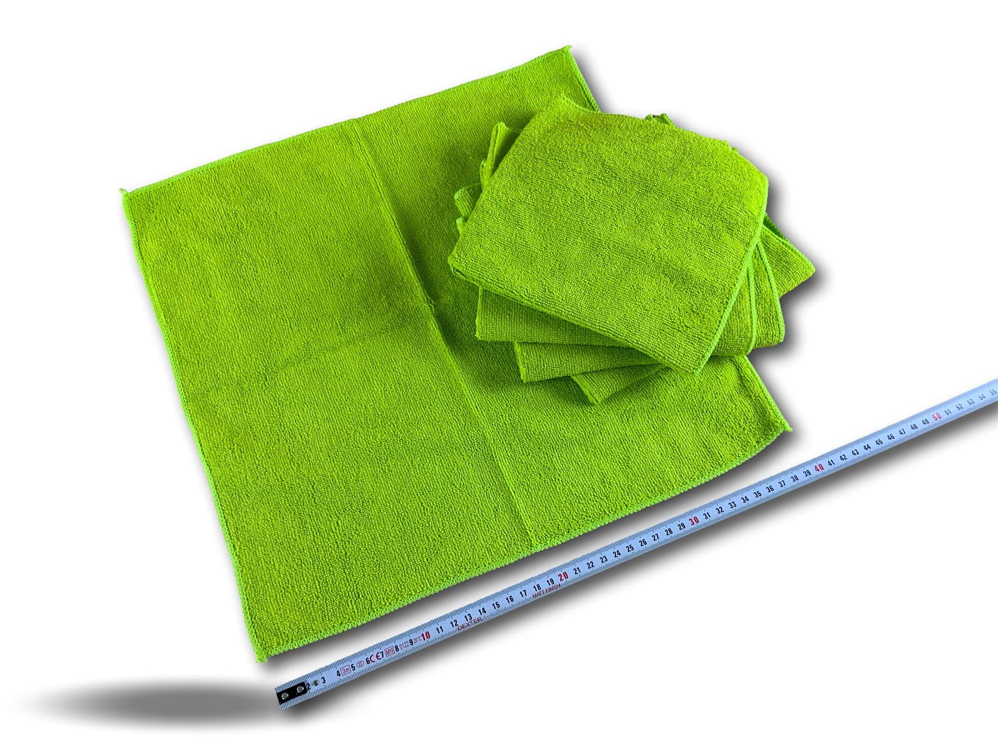 kibros-m-nage-maison-pack-5-chiffons-microfibre-40x40-cm-vert image 5