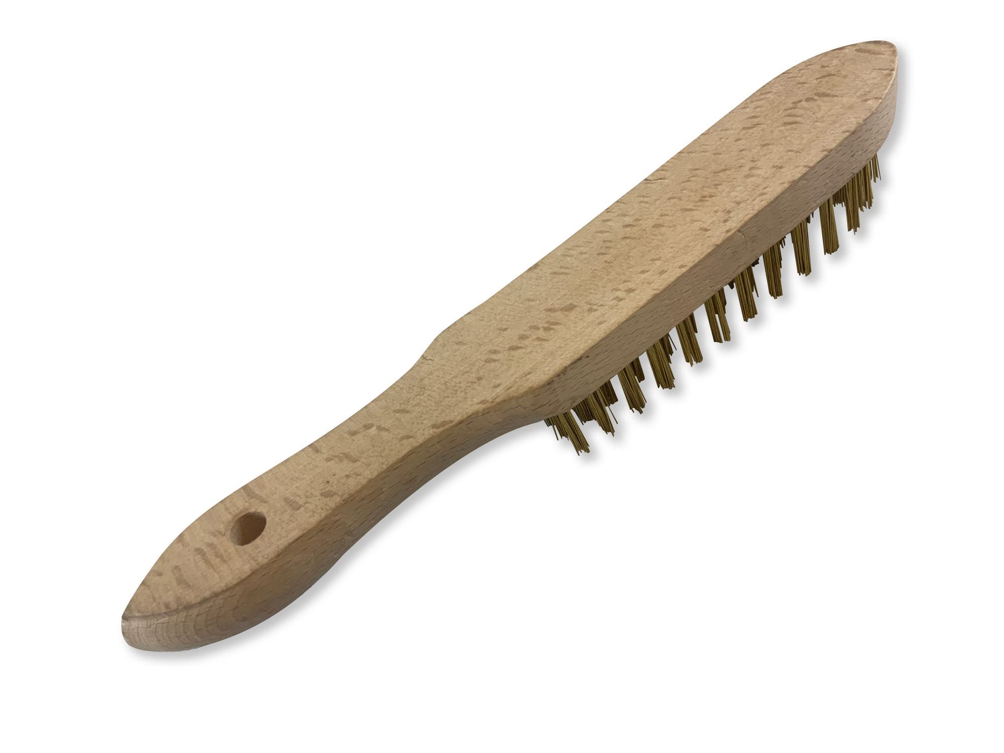 kibros-brosse-soudeur-4-rangs-laiton-manche-h-tre image 2