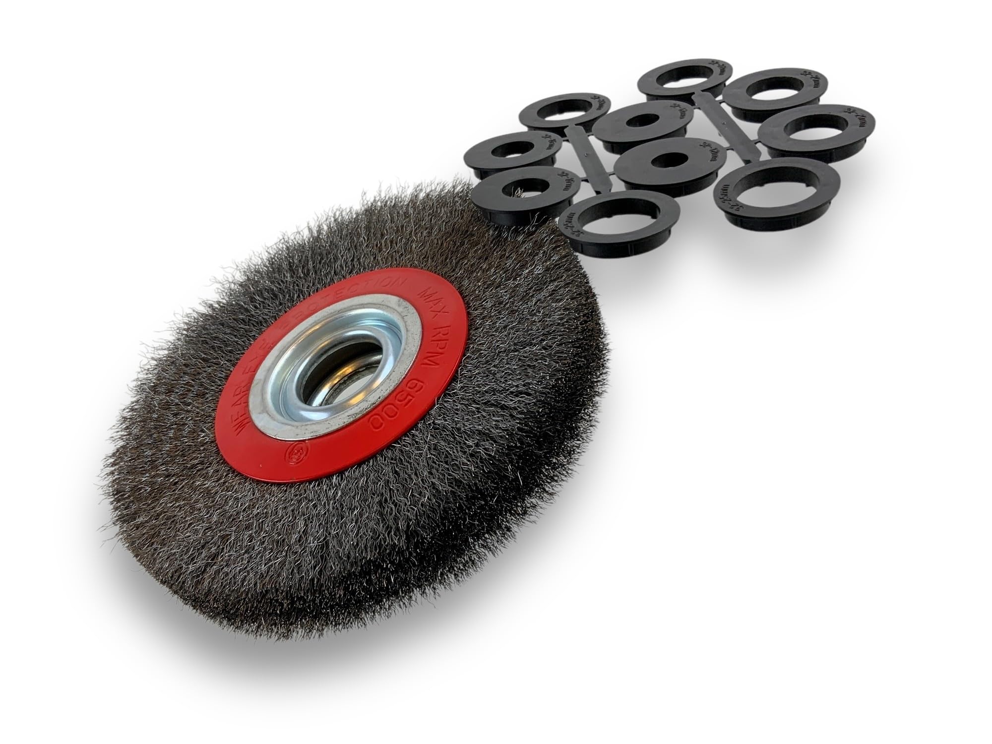 kibros-brosse-circulaire-touret-acier-dur-175-mm-2-rangs image 2