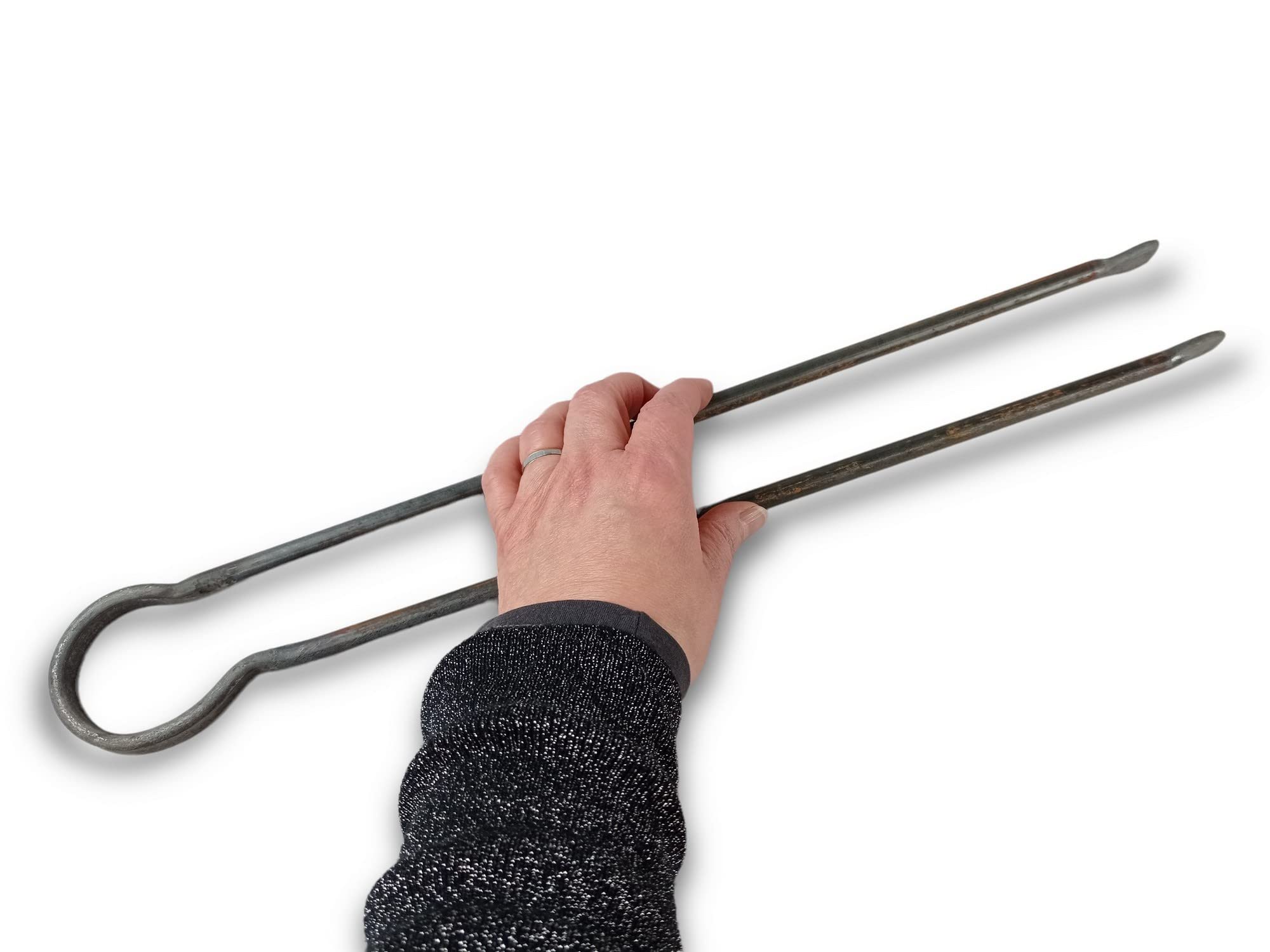 kibros-pince-bois-chemin-e-acier-forg-50-cm-brut image 4