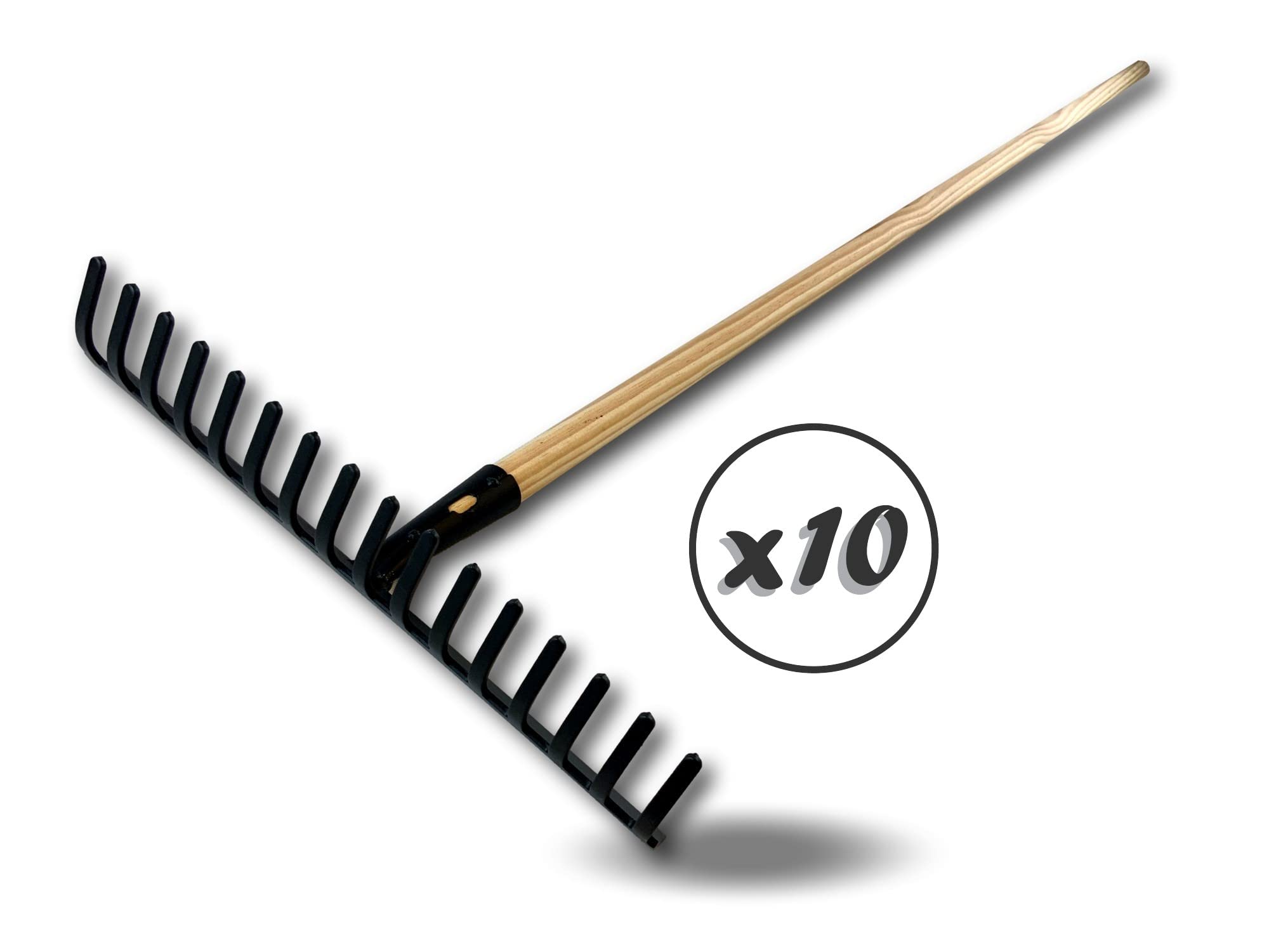 kibros-lot-10-r-teaux-16-dents-40-cm-manche-150-cm image 2