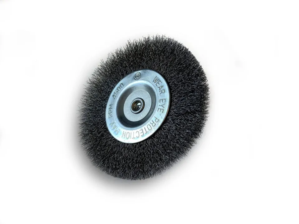kibros-circulaire-100mm-brosse-perceuse-acier-souple-8mm-x1 image 1