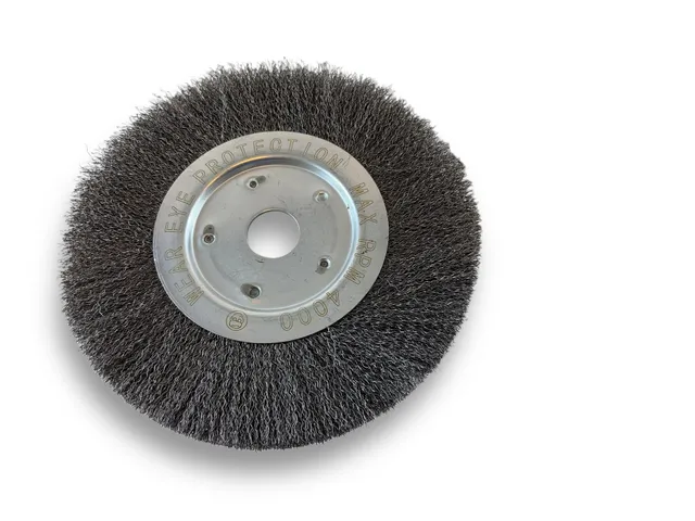 kibros-brosse-circulaire-touret-acier-200-mm-1-rang-fil-dur image 1