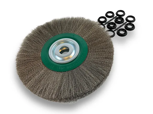 kibros-brosse-circulaire-touret-inox-souple-300-mm-2-rangs image 1