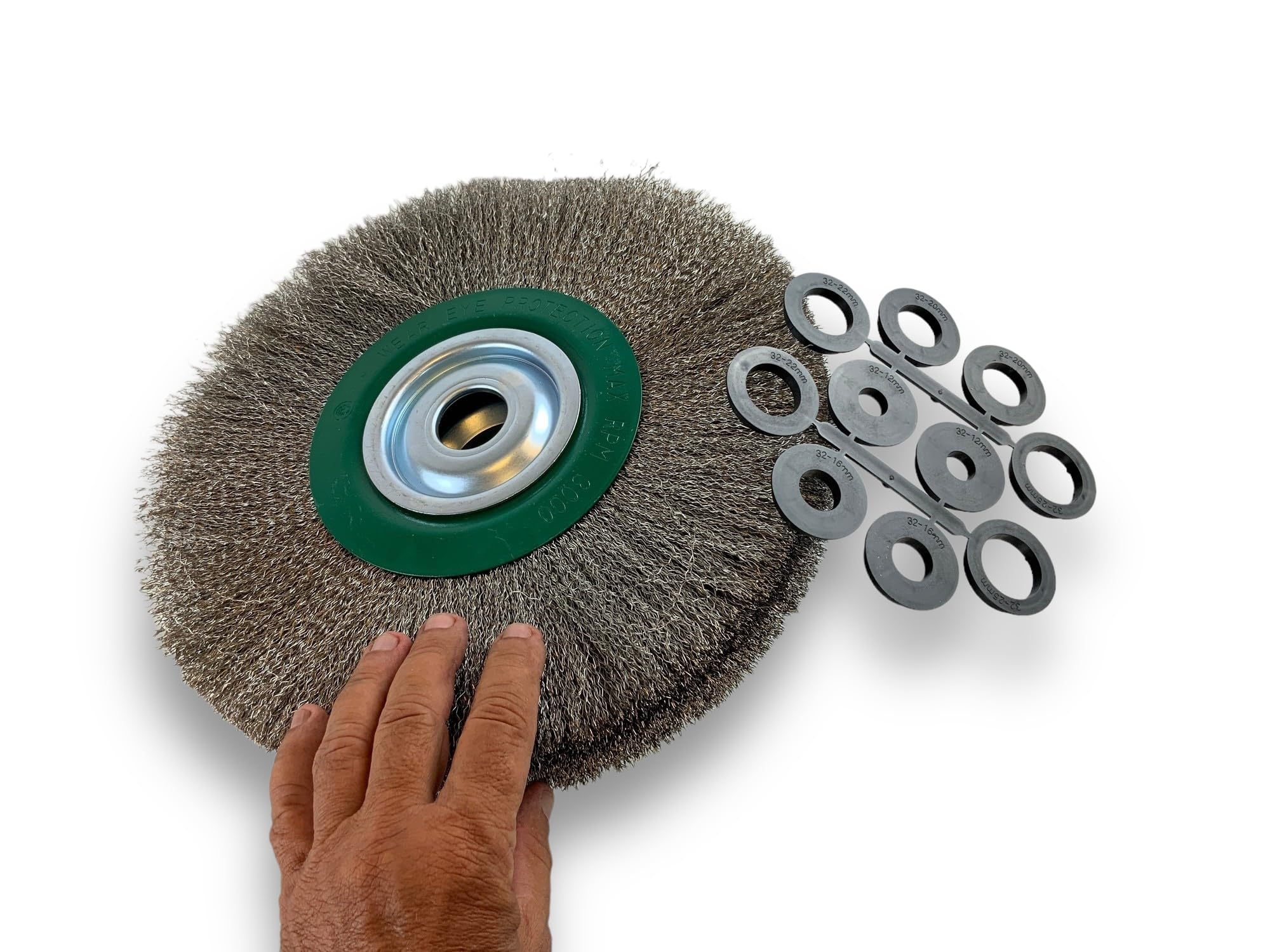 kibros-brosse-circulaire-inox-dur-300-mm-3-rangs-x1 image 4