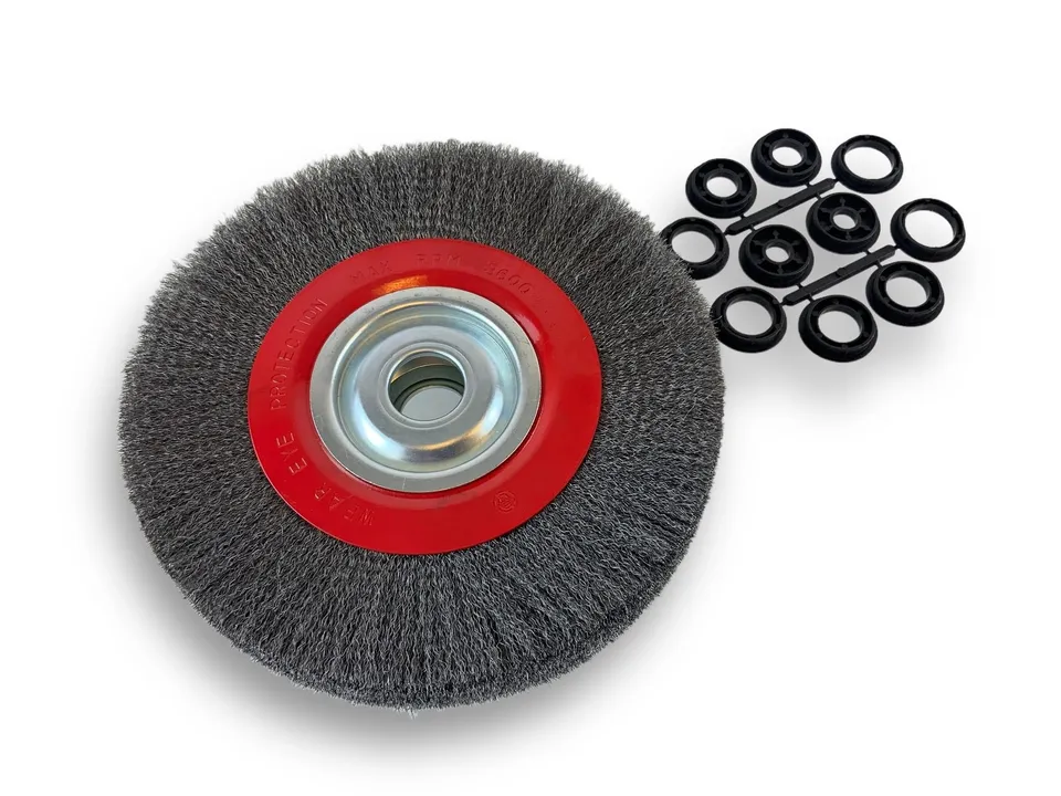 kibros-brosse-circulaire-touret-acier-souple-250-mm-3-rangs image 1