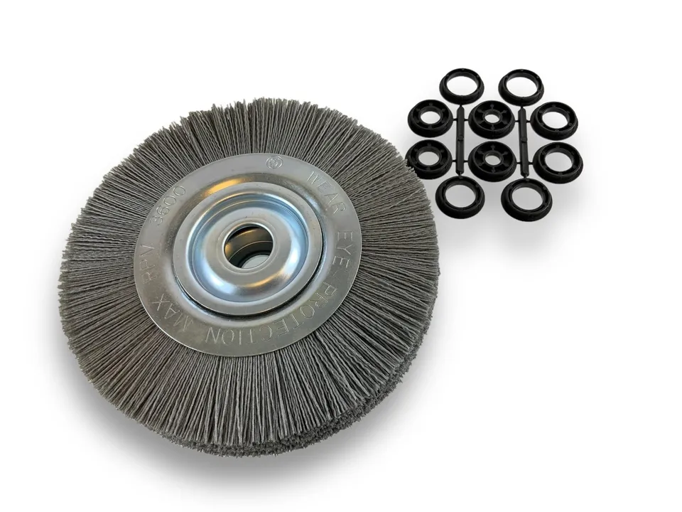 kibros-brosse-circulaire-touret-nylon-grain-120-250-mm-3-rangs image 1