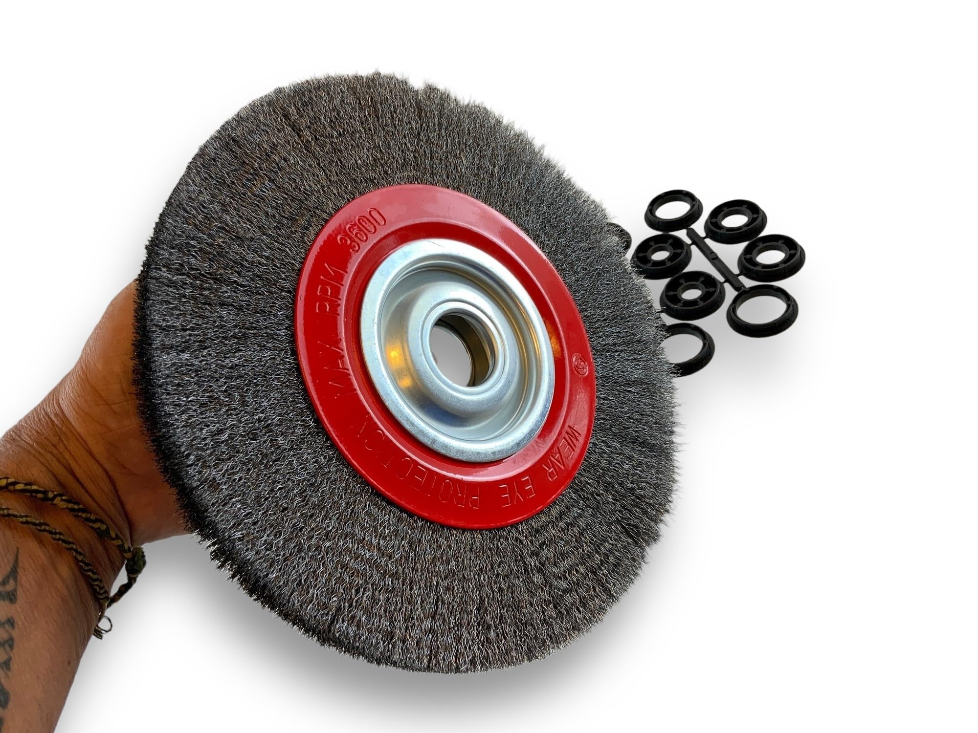 kibros-brosse-circulaire-touret-acier-250-mm-2-rangs image 3