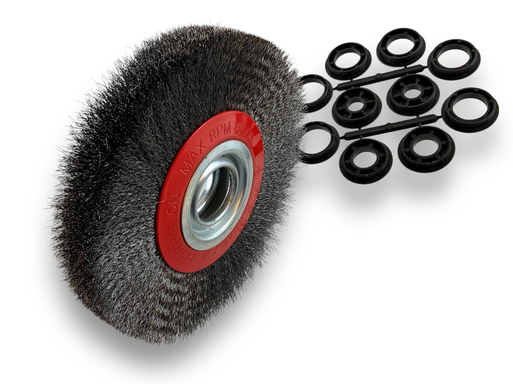 kibros-brosse-circulaire-touret-acier-dur-175-mm-2-rangs image 3
