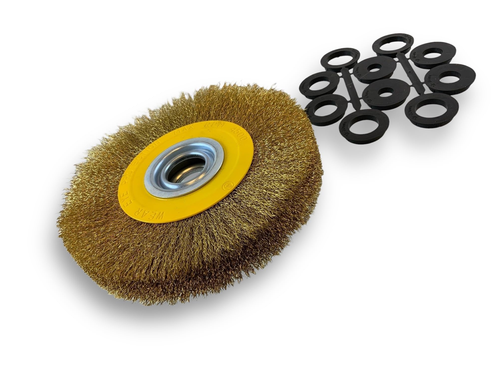 kibros-brosse-circulaire-touret-laiton-200-mm-2-rangs image 2