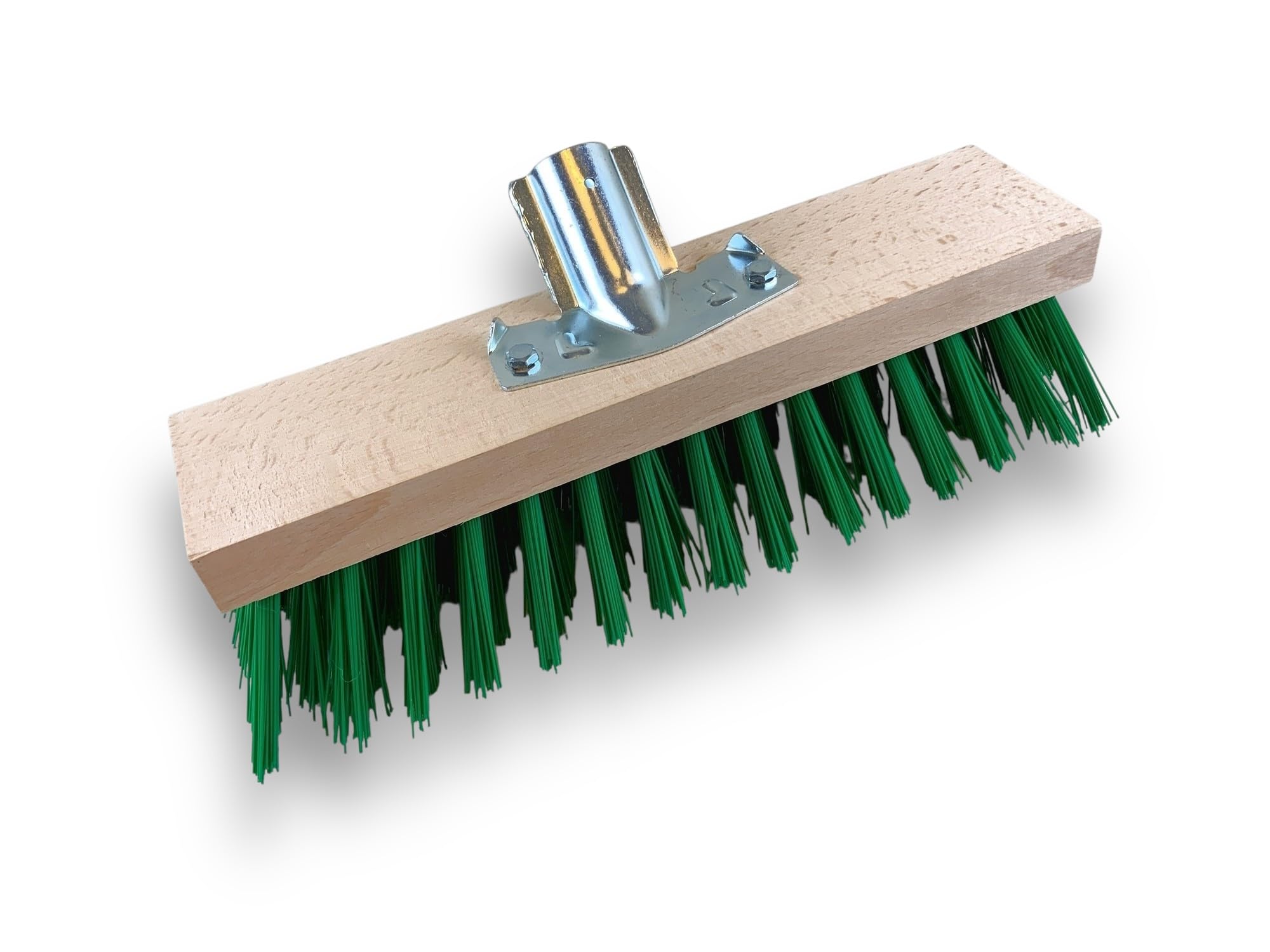 kibros-balai-cantonnier-32-cm-pvc-vert-balai-manche-bois-1-40-m image 8
