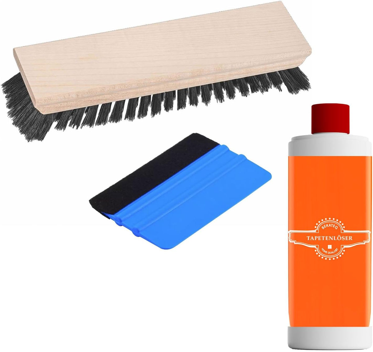 bekateq-be-74w-brosse-tapisserie-235-mm-raclette-kit image 1