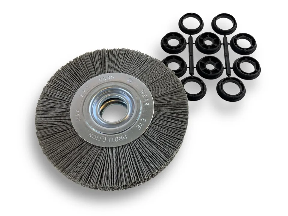 kibros-brosse-circulaire-touret-nylon-grain-120-175-mm-3-rangs image 1