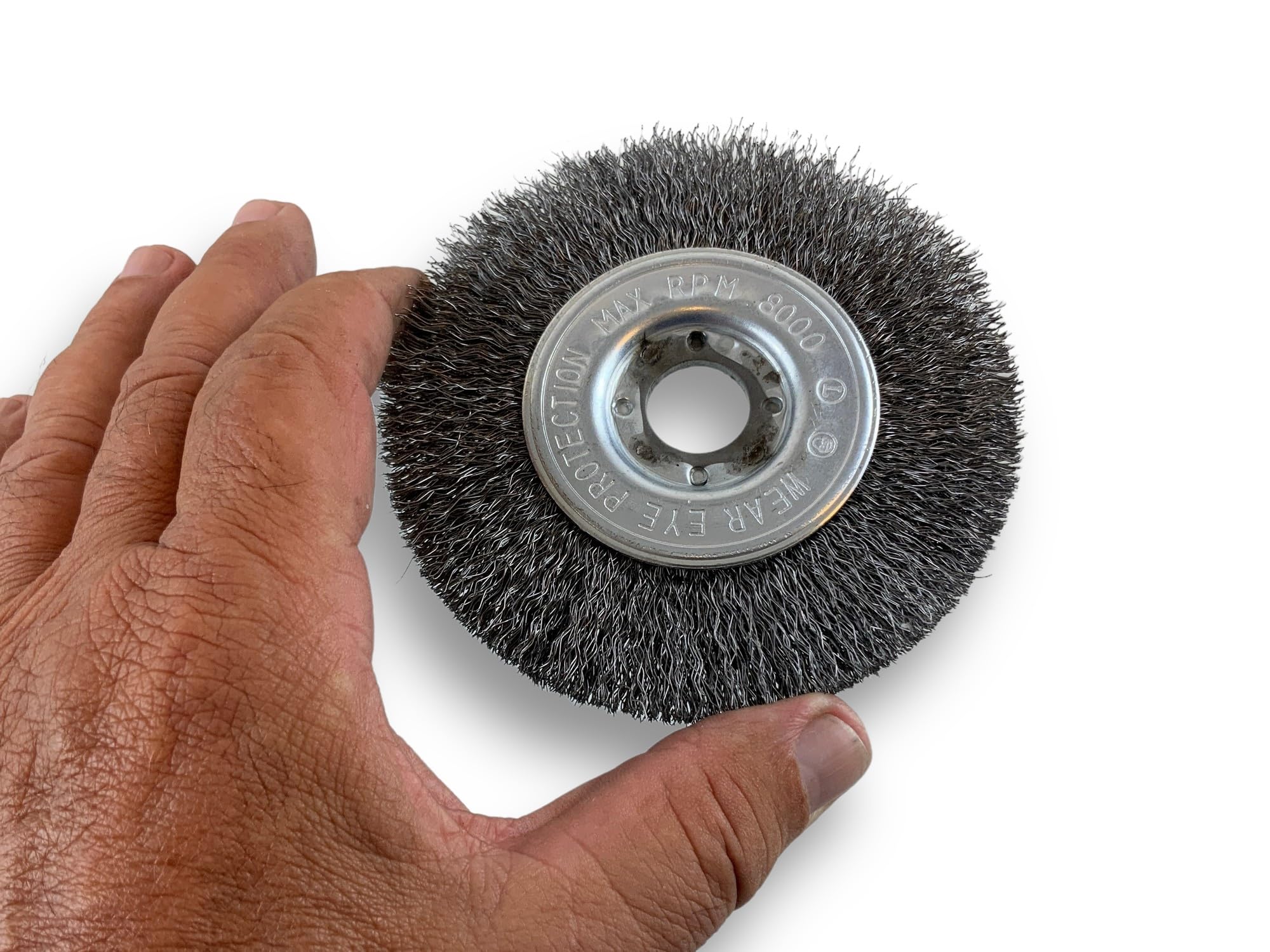 kibros-brosse-circulaire-touret-acier-souple-100-mm-1-rang image 4