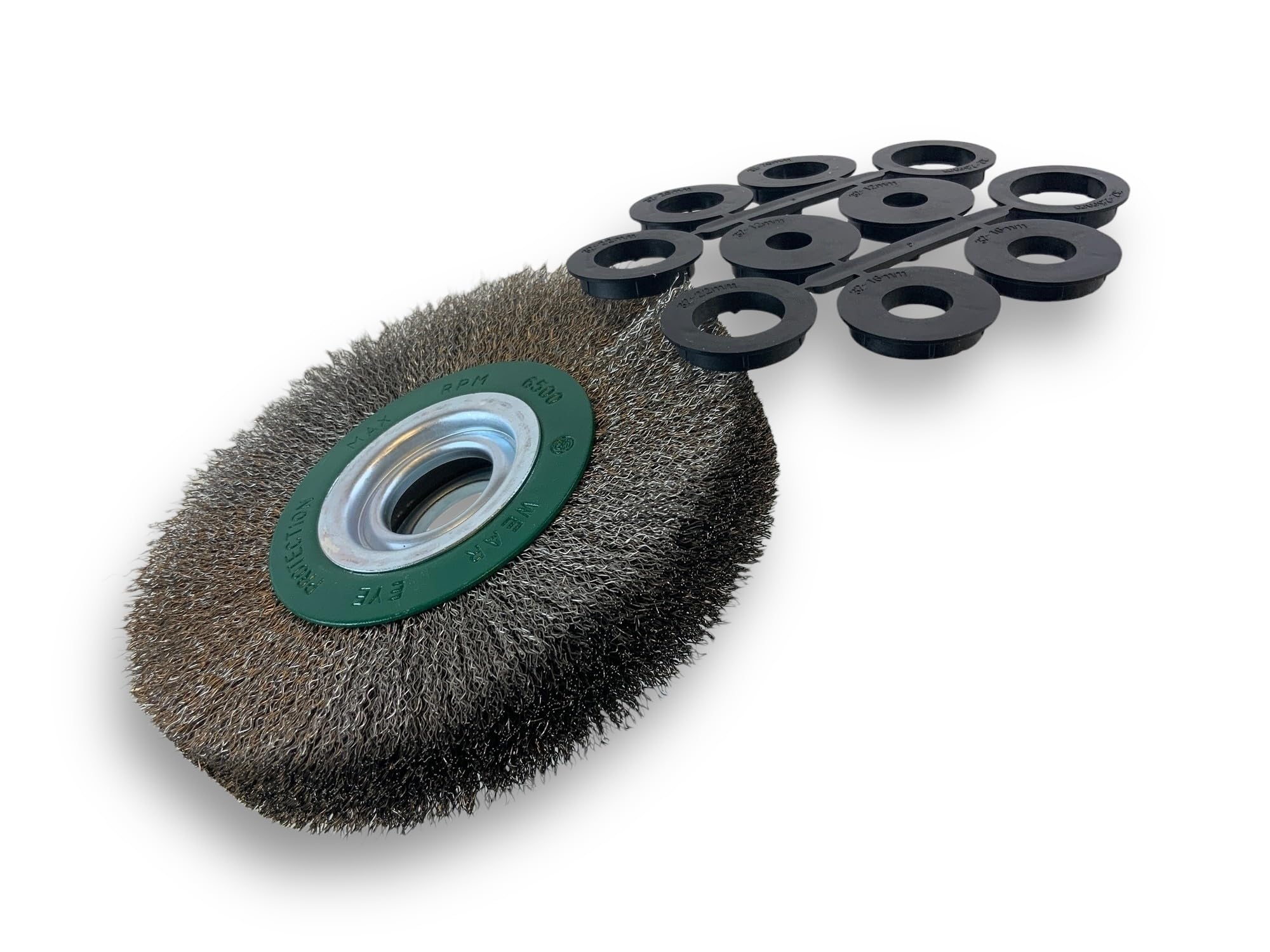kibros-brosse-circulaire-touret-inox-dur-175-mm-2-rangs-x1 image 2