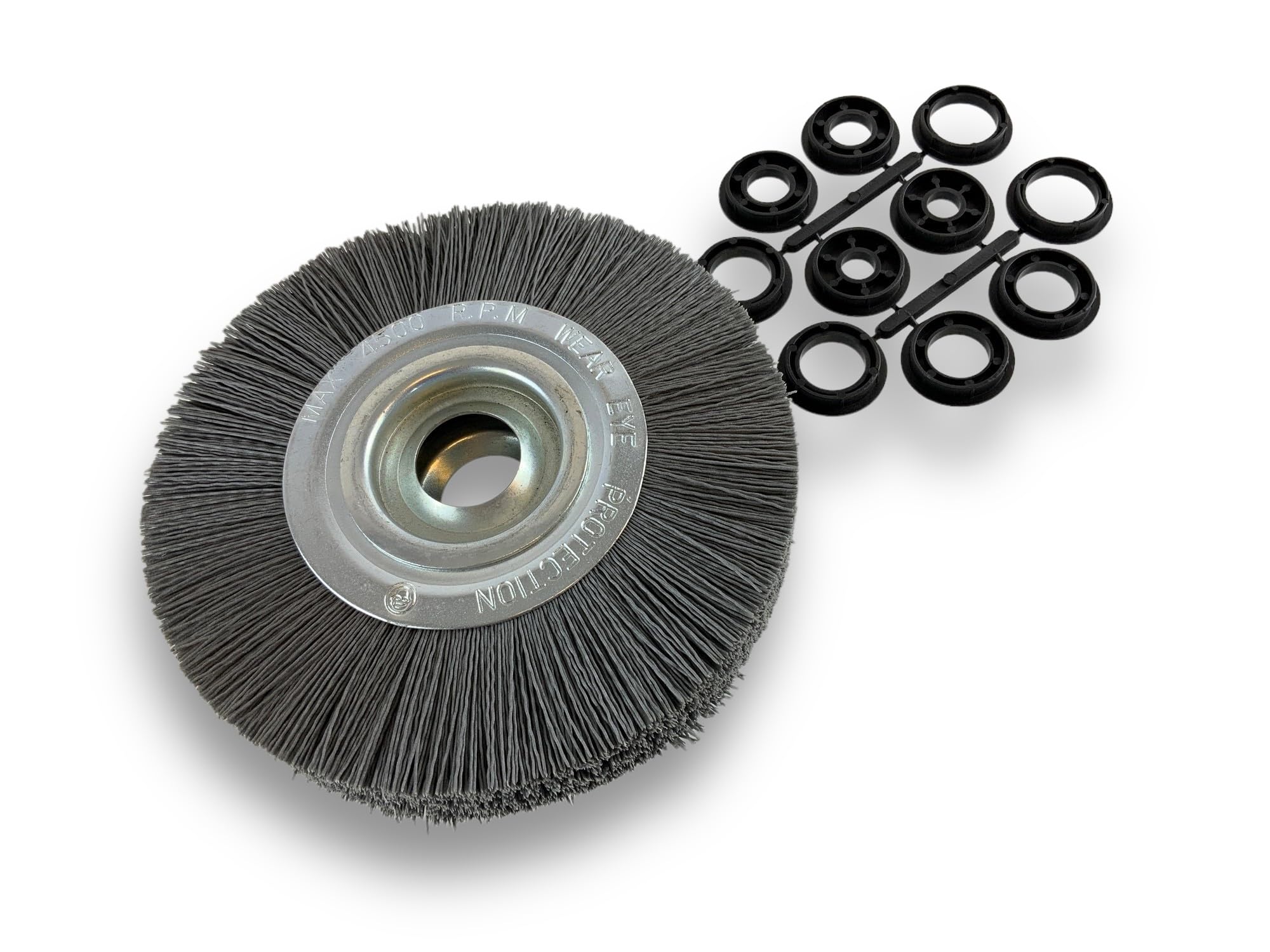 kibros-brosse-circulaire-touret-nylon-grain-240-200-mm-3-rangs image 1