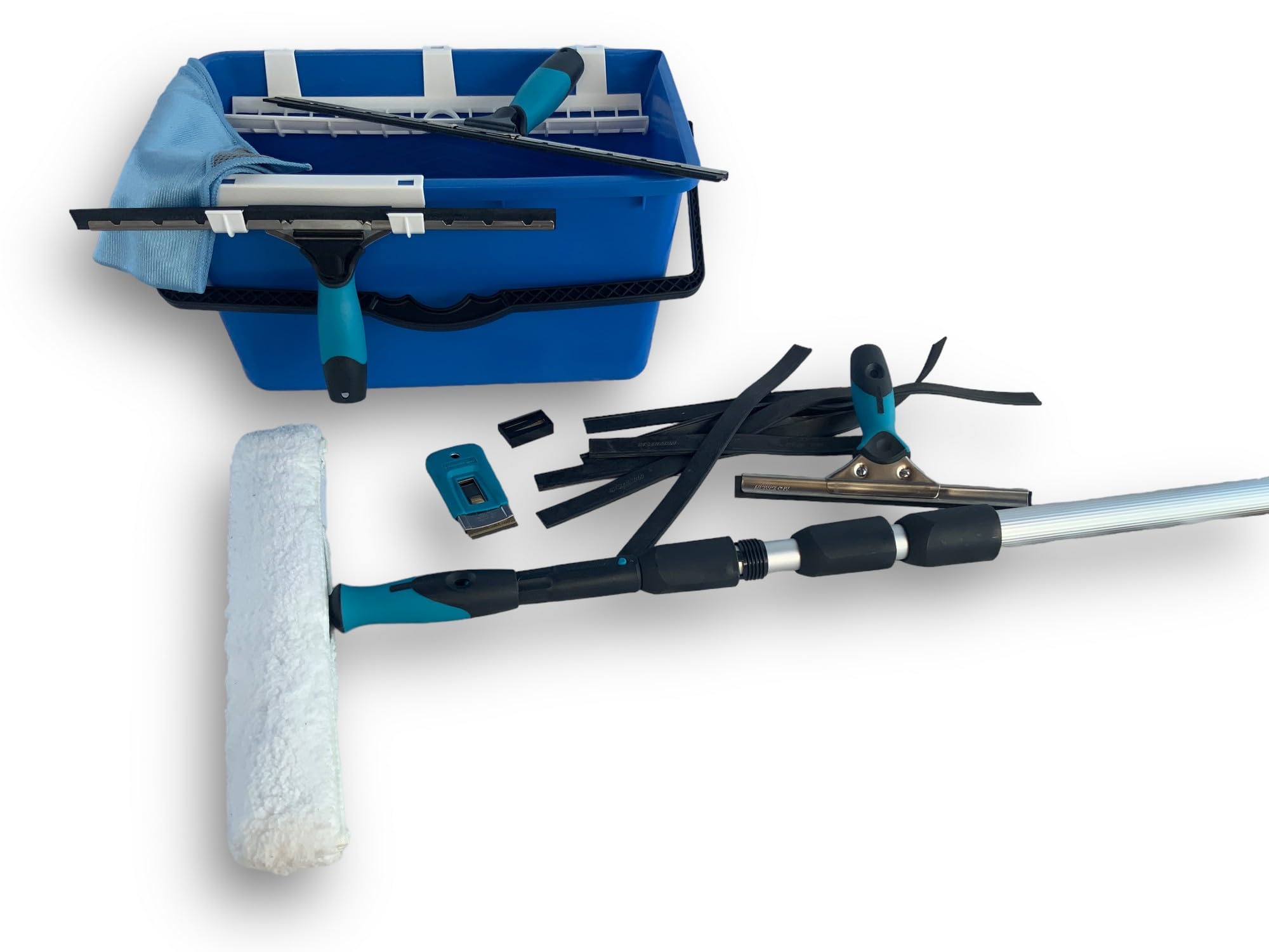 kibros-hyper-pro-kit-laveur-vitres-seau-18-l-3-raclettes image 3