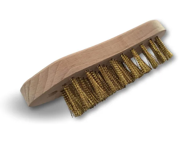 kibros-31l5-brosse-m-tallique-violon-laiton-manche-bois image 1