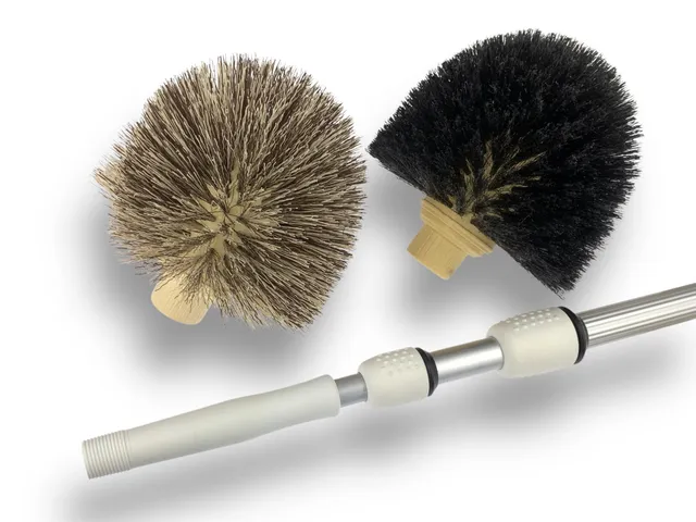 kibros-m-nage-t-te-de-loup-t-lescopique-5-50-m-2-brosses image 1