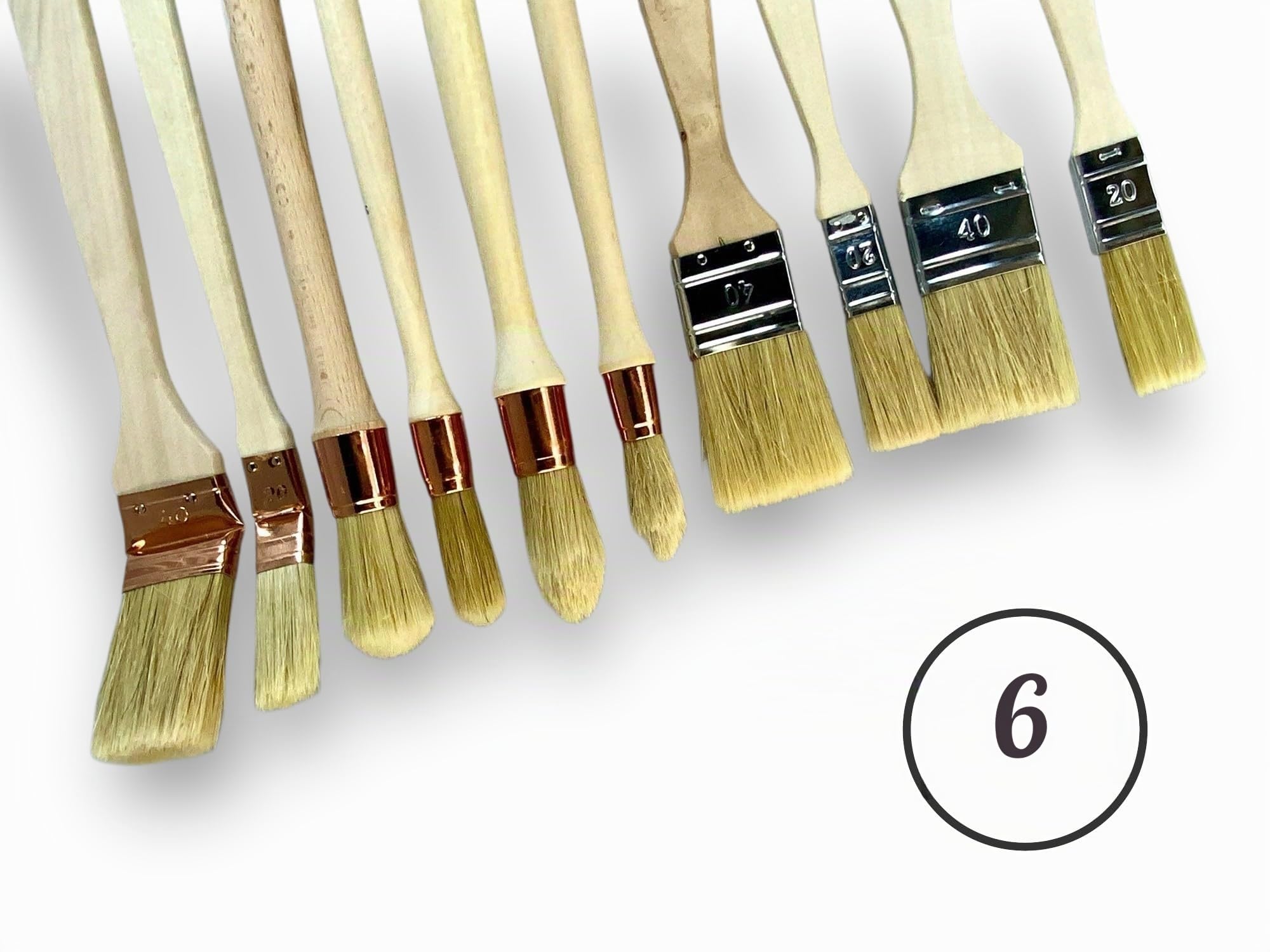 kibros-lot-60-pinceaux-peinture-plats-radiateur-pouce-rechampir image 3