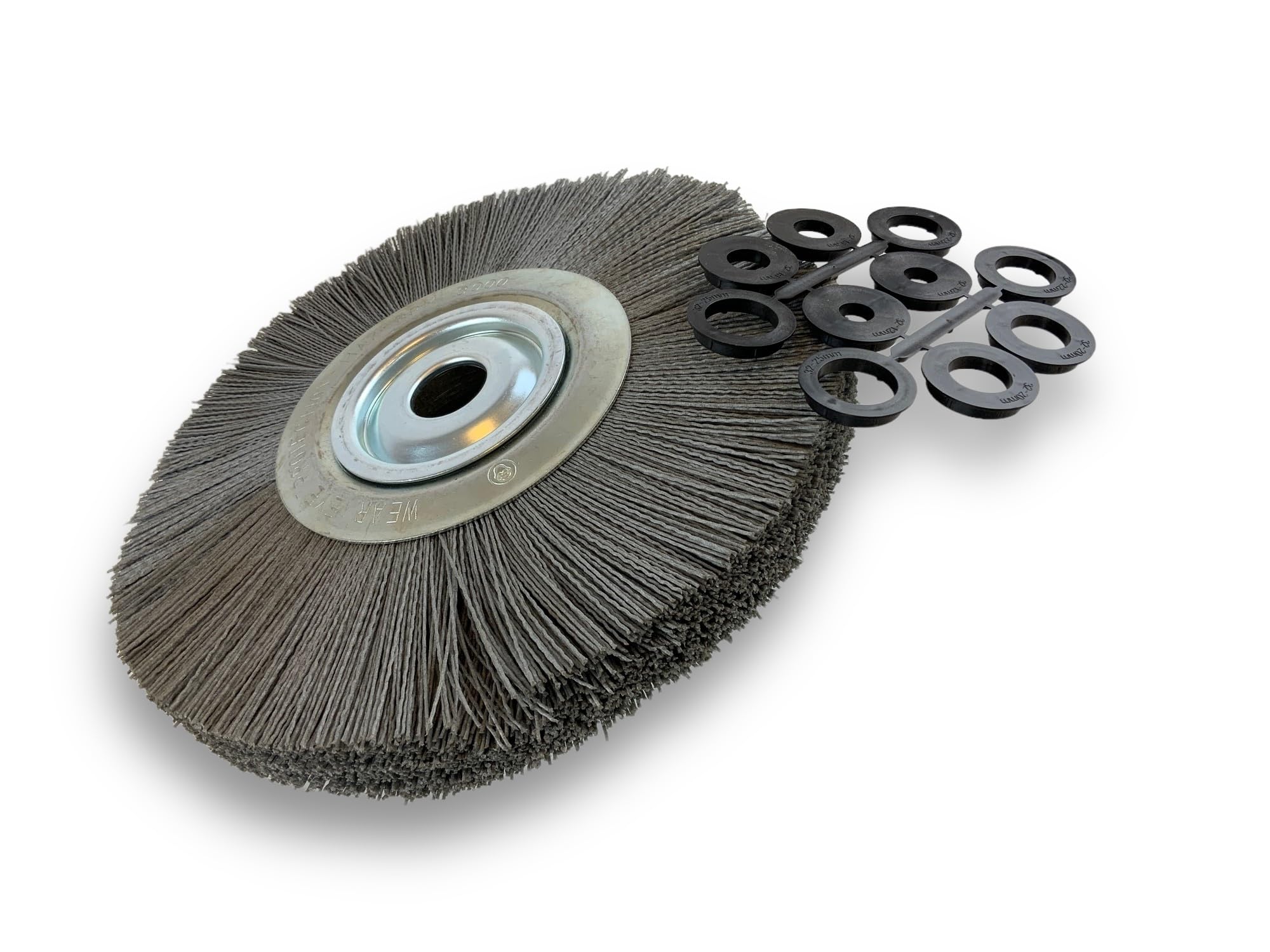 kibros-brosse-circulaire-touret-nylon-grain-120-300-mm-2-rangs image 2