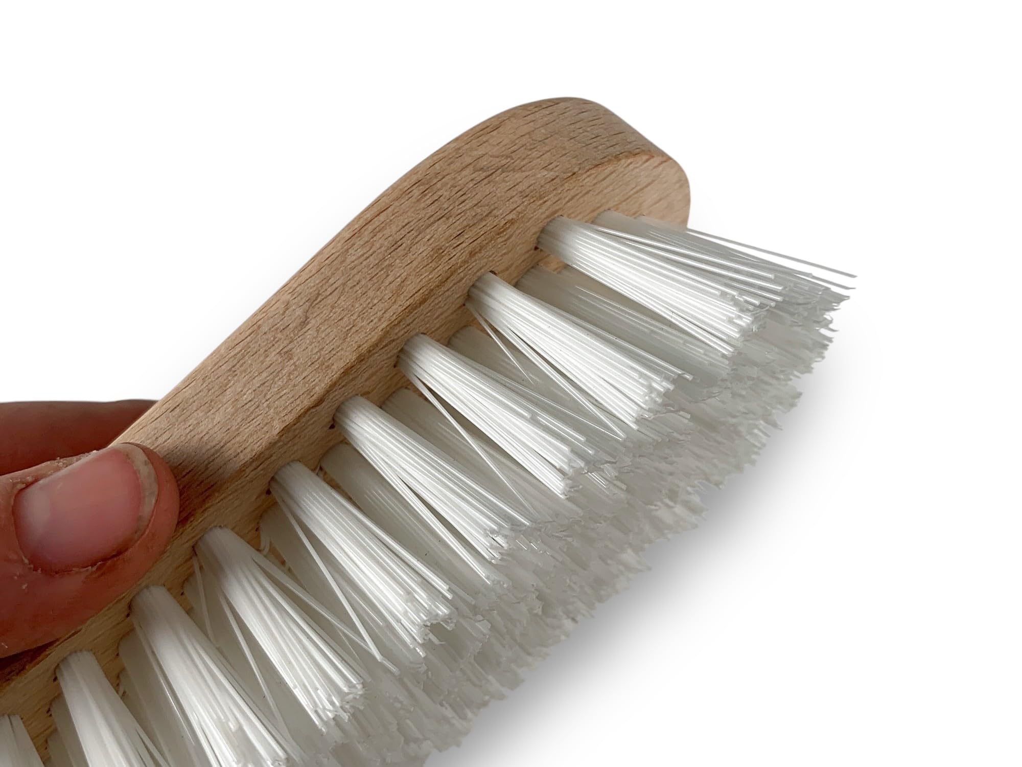 kibros-karop-s-brosse-violon-nylon-blanc-brosse-manche-verni-x1 image 5