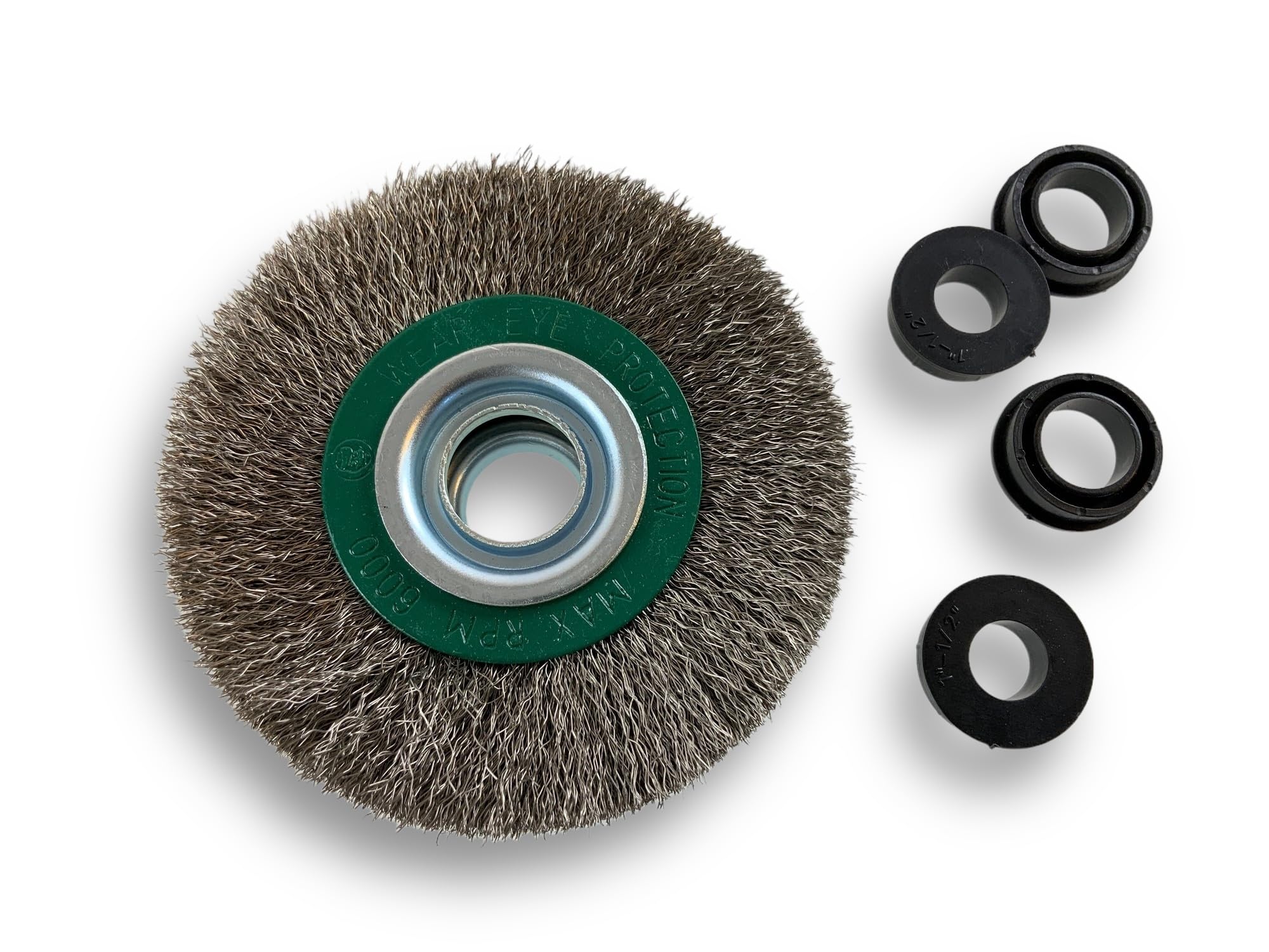 kibros-brosse-circulaire-inox-souple-100-mm-3-rangs-x1 image 1