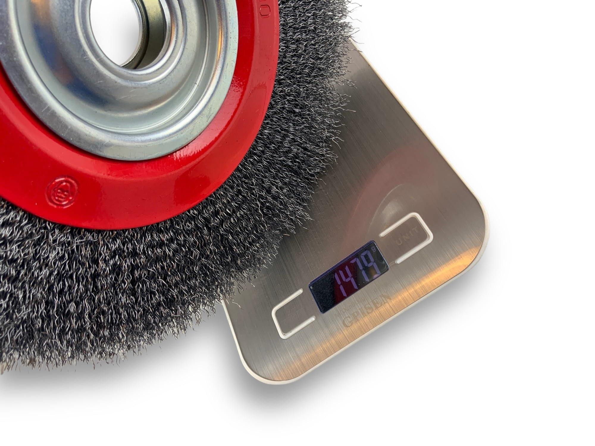 kibros-brosse-circulaire-touret-acier-250mm-2-rangs-fil-dur image 7
