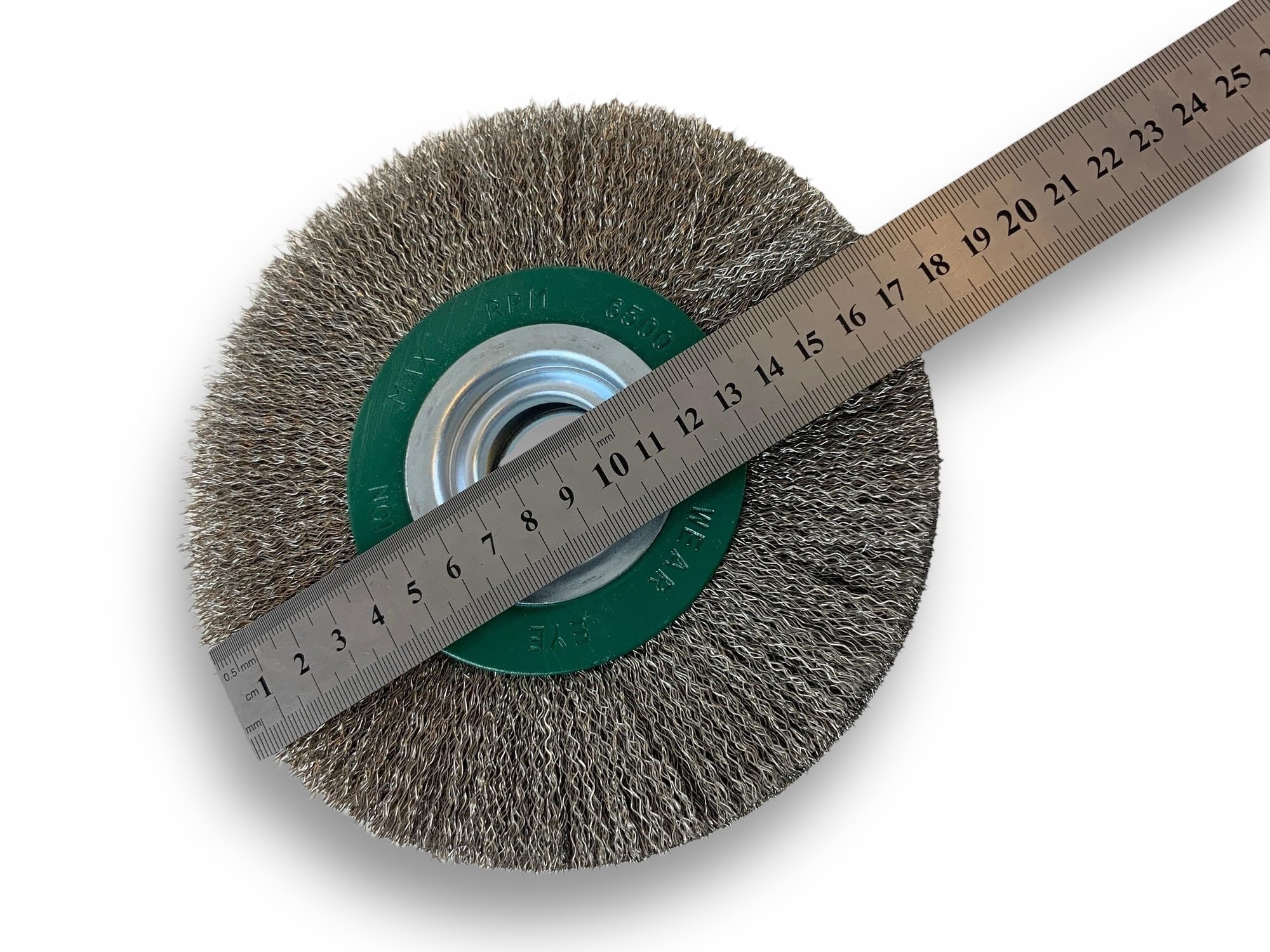 kibros-brosse-circulaire-touret-inox-dur-175-mm-2-rangs-x1 image 5