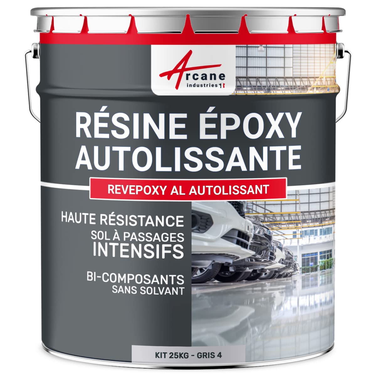arcane-arcapoxy-r-sine-poxy-sol-5-kg-telegris-2-ral-7046 image 8