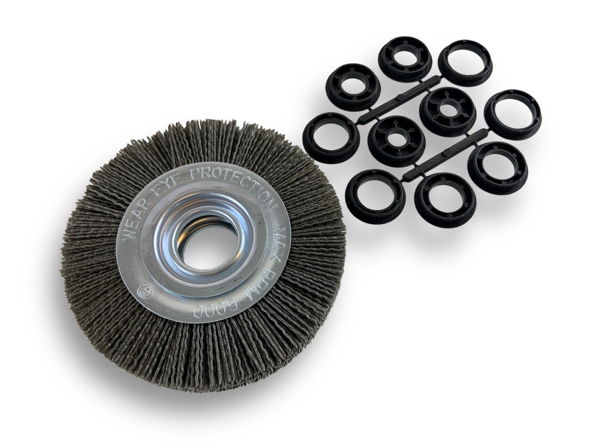 kibros-brosse-circulaire-touret-nylon-grain-80-150-mm-3-rangs image 1