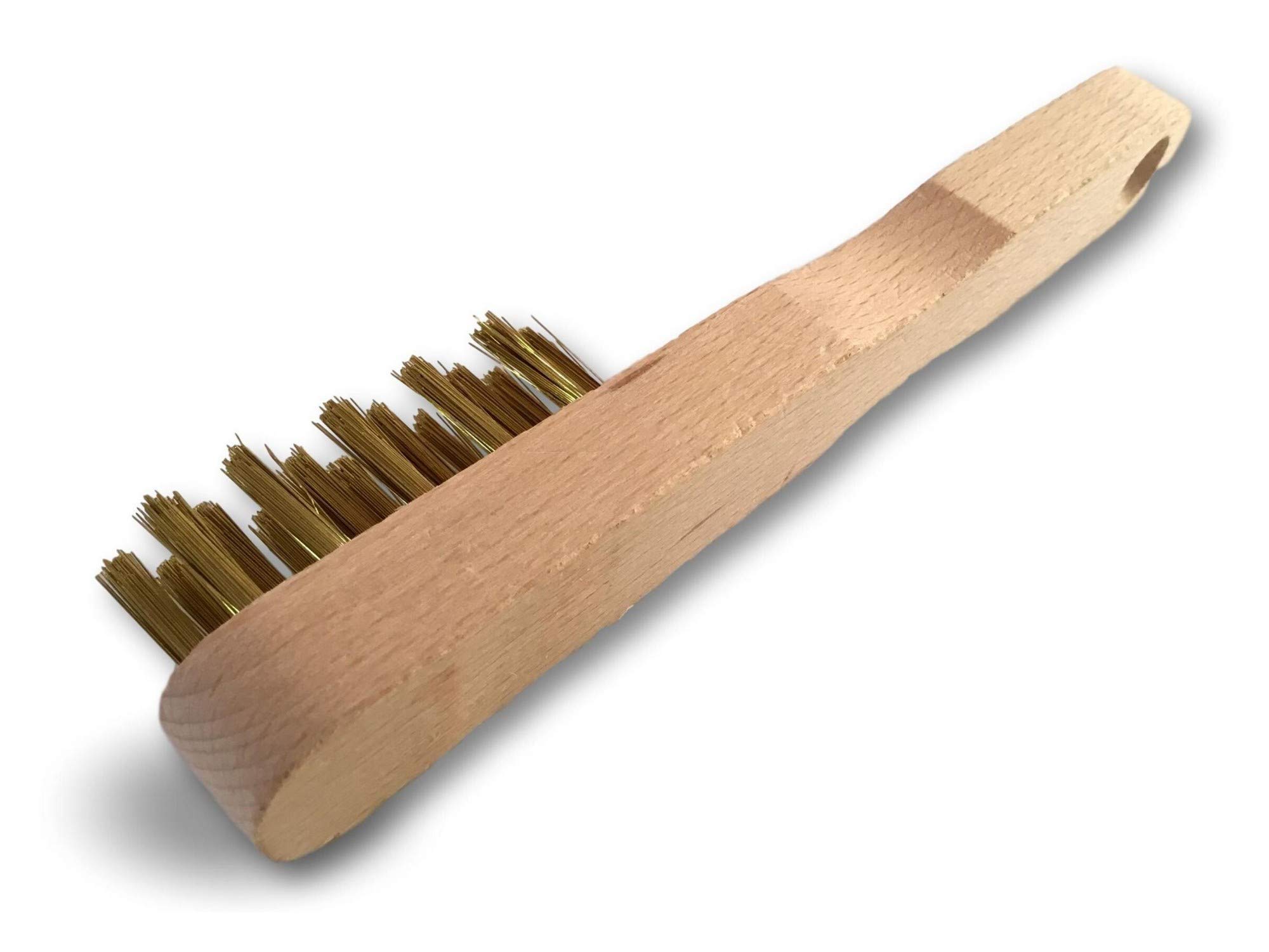 kibros-brosse-bougie-laiton-16-trous-manche-bois-unit image 3