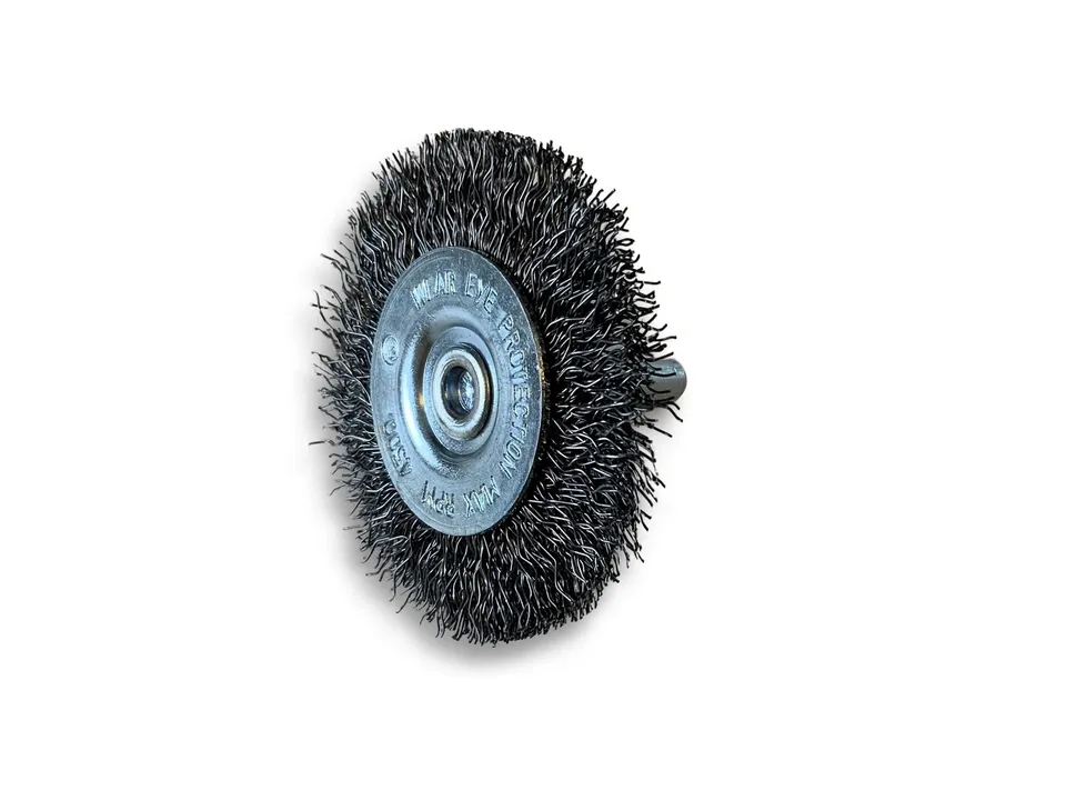 kibros-brosse-circulaire-60-mm-acier-dur-8-mm-brosse-perceuse-x1 image 1